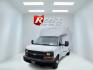 2015 White /Gray Chevrolet Express G3500 (1GB3G4CG0F1) with an 6.0L V8 OHV 16V FFV engine, 6A transmission, located at 11115 Chardon Rd. , Chardon, OH, 44024, (440) 214-9705, 41.580246, -81.241943 - ONE OWNER – 2015 Chevrolet Express 3500 Box Truck – Heavy-Duty Workhorse with Towing and Payload Power Get the job done with confidence in this rugged 2015 Chevrolet Express 3500 Box Truck. Powered by a reliable 6.0L Vortec V8 engine and paired with a smooth 6-speed automatic transmission, th - Photo#0