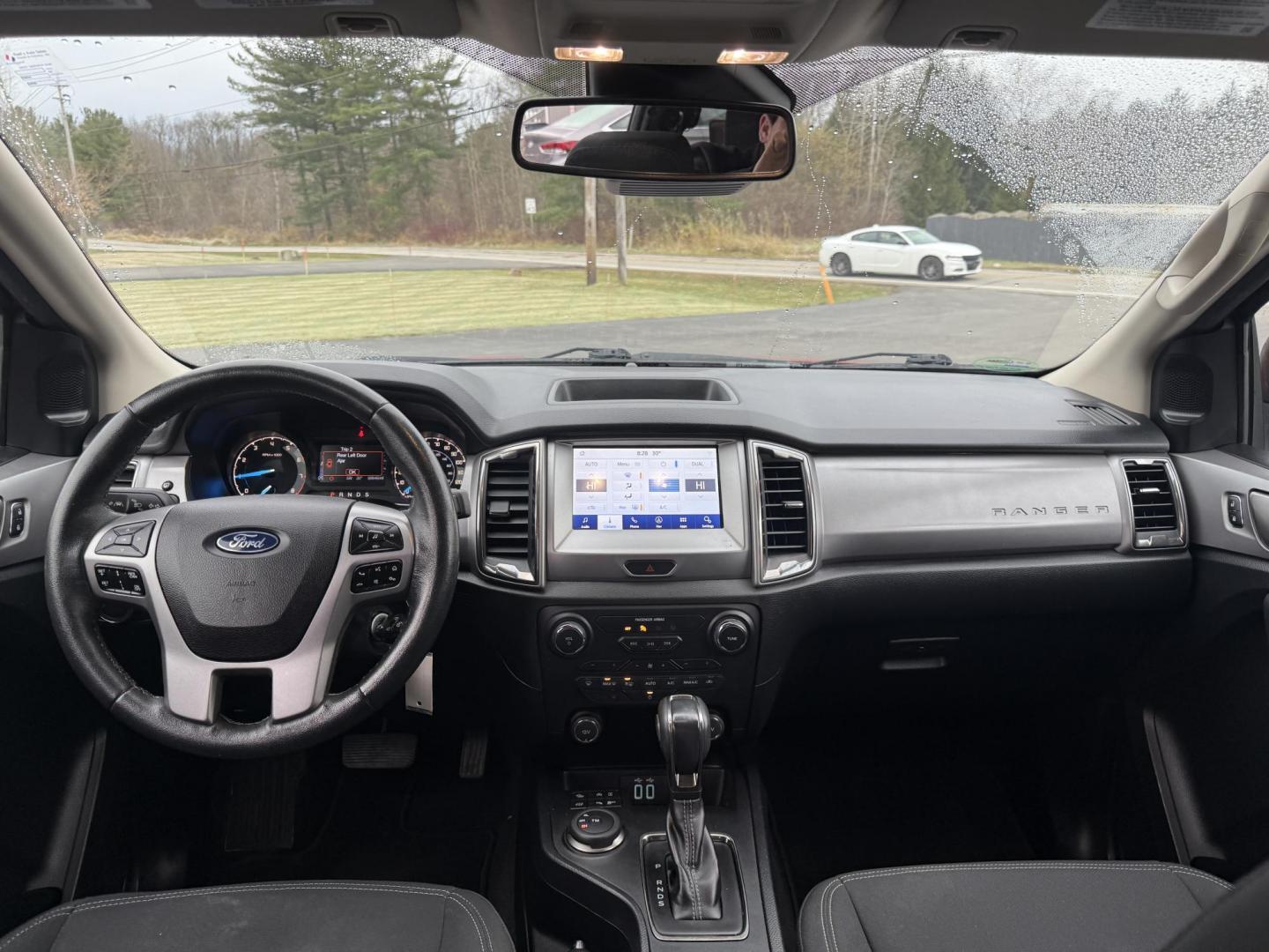 2019 Red /Black Ford Ranger XLT SuperCrew 4WD (1FTER4FH1KL) with an 2.3L I4 DOHC 16V Turbo engine, Automatic transmission, located at 11115 Chardon Rd. , Chardon, OH, 44024, (440) 214-9705, 41.580246, -81.241943 - One Owner – 2019 Ford Ranger XLT Crew Cab 4WD – Rugged Capability, Modern Technology, and Off-Road Adventure Ready Conquer any terrain with confidence in this 2019 Ford Ranger XLT Crew Cab 4WD. Powered by a responsive 2.3L Turbocharged EcoBoost I4 engine and paired with a 10-speed automatic t - Photo#41