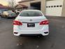 2019 White /Black Nissan Sentra S CVT (3N1AB7AP8KY) with an 1.8L I4 SFI DOHC 16V engine, Automatic transmission, located at 547 E. Main St., Orwell, OH, 44076, (440) 437-5893, 41.535435, -80.847855 - 2019 Nissan Sentra S – Efficient, Safe, and Smartly Equipped Enjoy reliability and impressive efficiency in this 2019 Nissan Sentra S. Powered by a fuel-sipping 1.8L I4 engine with ECO mode, this sedan delivers an outstanding 32 MPG combined and up to 37 MPG highway—making it the ideal choice - Photo#8
