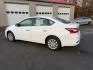 2019 White /Black Nissan Sentra S CVT (3N1AB7AP8KY) with an 1.8L I4 SFI DOHC 16V engine, Automatic transmission, located at 547 E. Main St., Orwell, OH, 44076, (440) 437-5893, 41.535435, -80.847855 - 2019 Nissan Sentra S – Efficient, Safe, and Smartly Equipped Enjoy reliability and impressive efficiency in this 2019 Nissan Sentra S. Powered by a fuel-sipping 1.8L I4 engine with ECO mode, this sedan delivers an outstanding 32 MPG combined and up to 37 MPG highway—making it the ideal choice - Photo#10