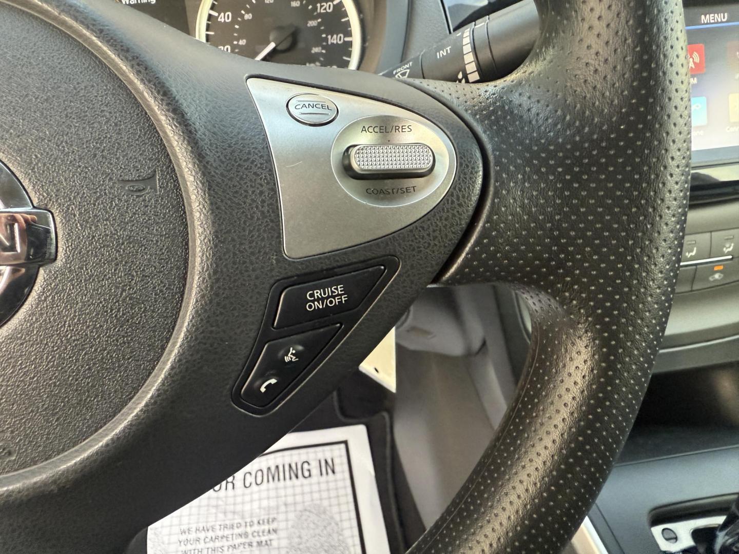 2019 White /Black Nissan Sentra S CVT (3N1AB7AP8KY) with an 1.8L I4 SFI DOHC 16V engine, Automatic transmission, located at 547 E. Main St., Orwell, OH, 44076, (440) 437-5893, 41.535435, -80.847855 - 2019 Nissan Sentra S – Efficient, Safe, and Smartly Equipped Enjoy reliability and impressive efficiency in this 2019 Nissan Sentra S. Powered by a fuel-sipping 1.8L I4 engine with ECO mode, this sedan delivers an outstanding 32 MPG combined and up to 37 MPG highway—making it the ideal choice - Photo#24