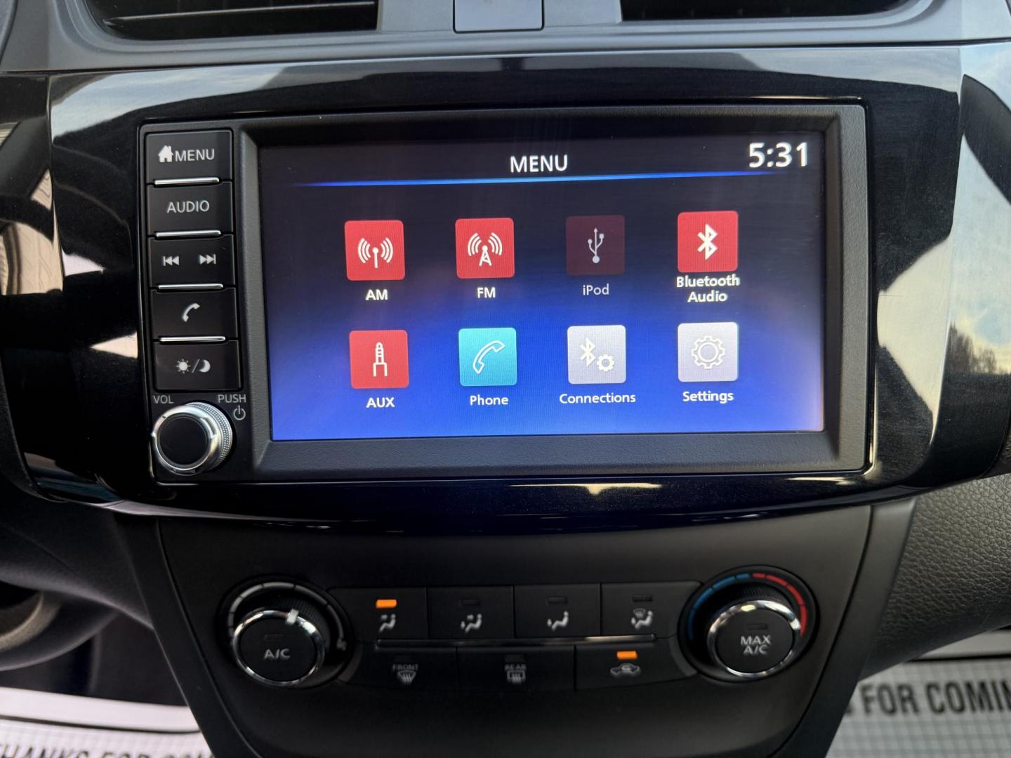 2019 White /Black Nissan Sentra S CVT (3N1AB7AP8KY) with an 1.8L I4 SFI DOHC 16V engine, Automatic transmission, located at 547 E. Main St., Orwell, OH, 44076, (440) 437-5893, 41.535435, -80.847855 - 2019 Nissan Sentra S – Efficient, Safe, and Smartly Equipped Enjoy reliability and impressive efficiency in this 2019 Nissan Sentra S. Powered by a fuel-sipping 1.8L I4 engine with ECO mode, this sedan delivers an outstanding 32 MPG combined and up to 37 MPG highway—making it the ideal choice - Photo#26