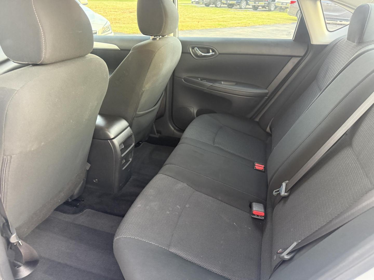 2019 White /Black Nissan Sentra S CVT (3N1AB7AP8KY) with an 1.8L I4 SFI DOHC 16V engine, Automatic transmission, located at 547 E. Main St., Orwell, OH, 44076, (440) 437-5893, 41.535435, -80.847855 - 2019 Nissan Sentra S – Efficient, Safe, and Smartly Equipped Enjoy reliability and impressive efficiency in this 2019 Nissan Sentra S. Powered by a fuel-sipping 1.8L I4 engine with ECO mode, this sedan delivers an outstanding 32 MPG combined and up to 37 MPG highway—making it the ideal choice - Photo#32