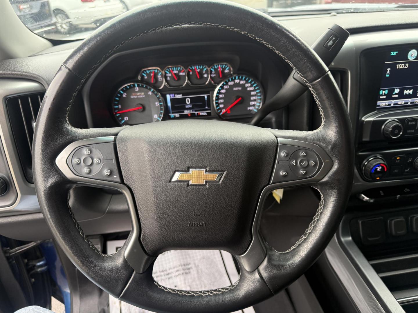 2018 Blue /Black Chevrolet Silverado 1500 LT Z71 Double Cab 4WD (1GCVKREC2JZ) with an 5.3L V8 OHV 16V engine, Automatic transmission, located at 547 E. Main St., Orwell, OH, 44076, (440) 437-5893, 41.535435, -80.847855 - 2018 Chevrolet Silverado 1500 LT Z71 Double Cab 4WD – Power, Luxury, and Off-Road Capability in One Bold Package Conquer any road or trail with this 2018 Chevrolet Silverado 1500 LT Z71 Double Cab 4WD. Under the hood, the formidable 5.3L EcoTec3 V8 engine pairs with a 6-speed automatic transmis - Photo#26