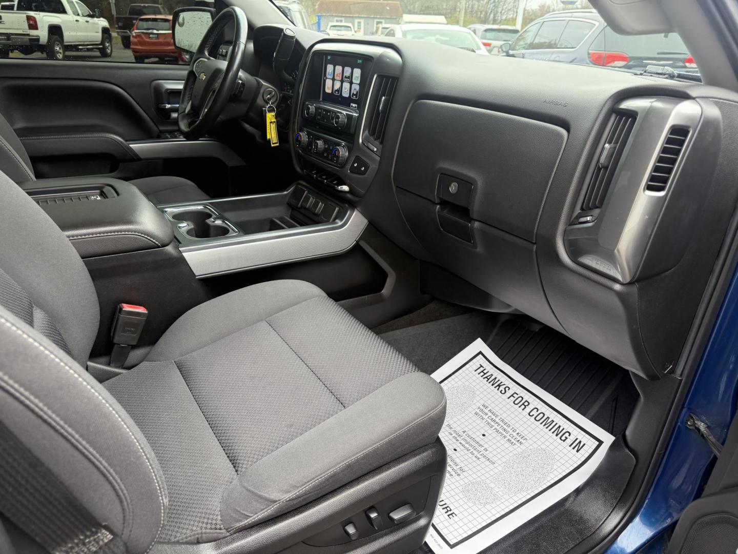 2018 Blue /Black Chevrolet Silverado 1500 LT Z71 Double Cab 4WD (1GCVKREC2JZ) with an 5.3L V8 OHV 16V engine, Automatic transmission, located at 547 E. Main St., Orwell, OH, 44076, (440) 437-5893, 41.535435, -80.847855 - 2018 Chevrolet Silverado 1500 LT Z71 Double Cab 4WD – Power, Luxury, and Off-Road Capability in One Bold Package Conquer any road or trail with this 2018 Chevrolet Silverado 1500 LT Z71 Double Cab 4WD. Under the hood, the formidable 5.3L EcoTec3 V8 engine pairs with a 6-speed automatic transmis - Photo#43