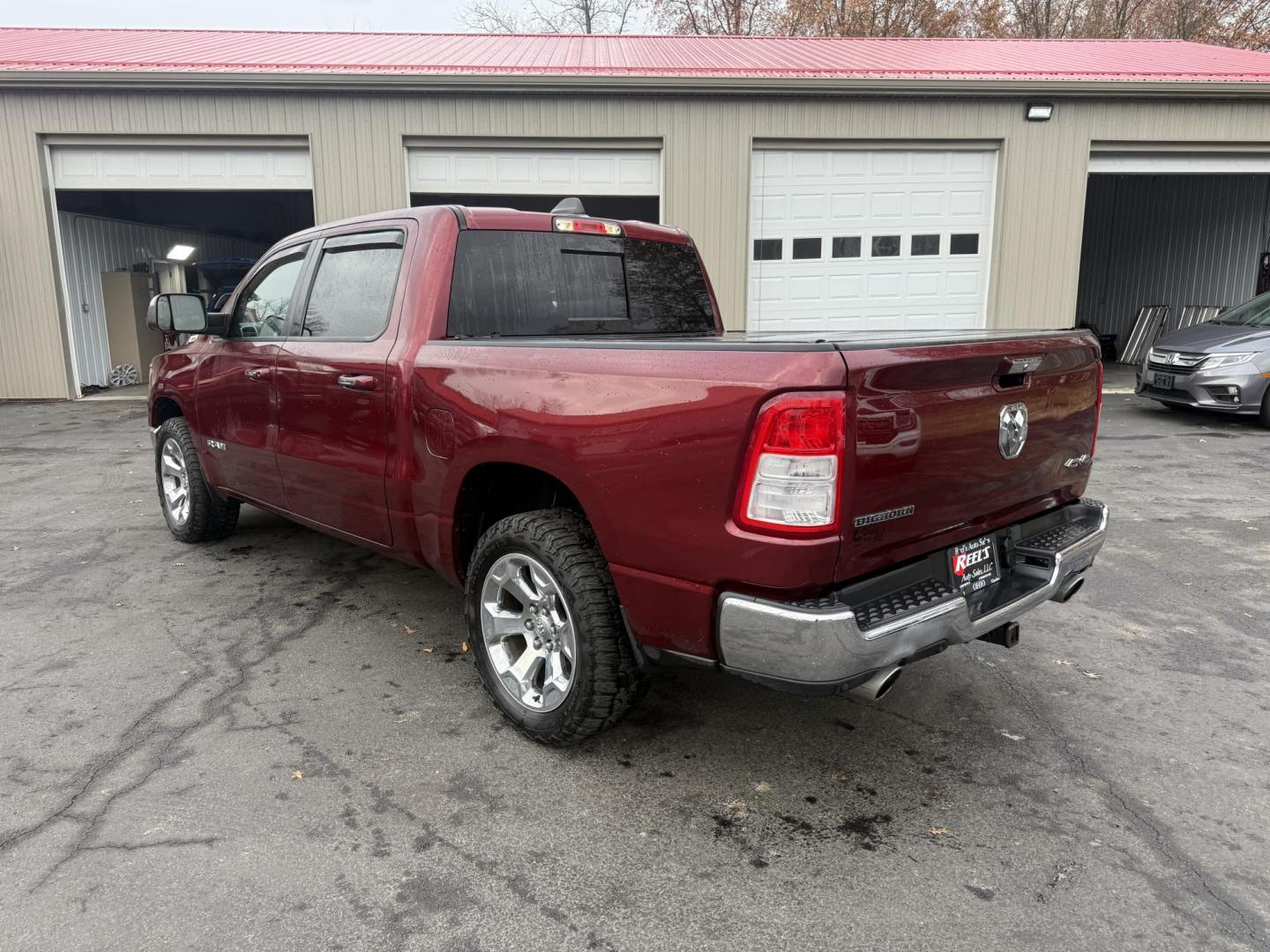 2019 Red /Black RAM 1500 Big Horn Crew Cab SWB 4WD (1C6SRFFT5KN) with an 5.7L V8 OHV 16V engine, Automatic transmission, located at 547 E. Main St., Orwell, OH, 44076, (440) 437-5893, 41.535435, -80.847855 - 2019 Ram 1500 Big Horn Crew Cab 4WD – Bold Power, Premium Comfort, and Rugged Capability Take command of the road with this 2019 Ram 1500 Big Horn Crew Cab 4WD. Powered by the legendary 5.7L HEMI V8 engine delivering 395 horsepower and 410 lb-ft of torque, this truck is built to tackle any task - Photo#11