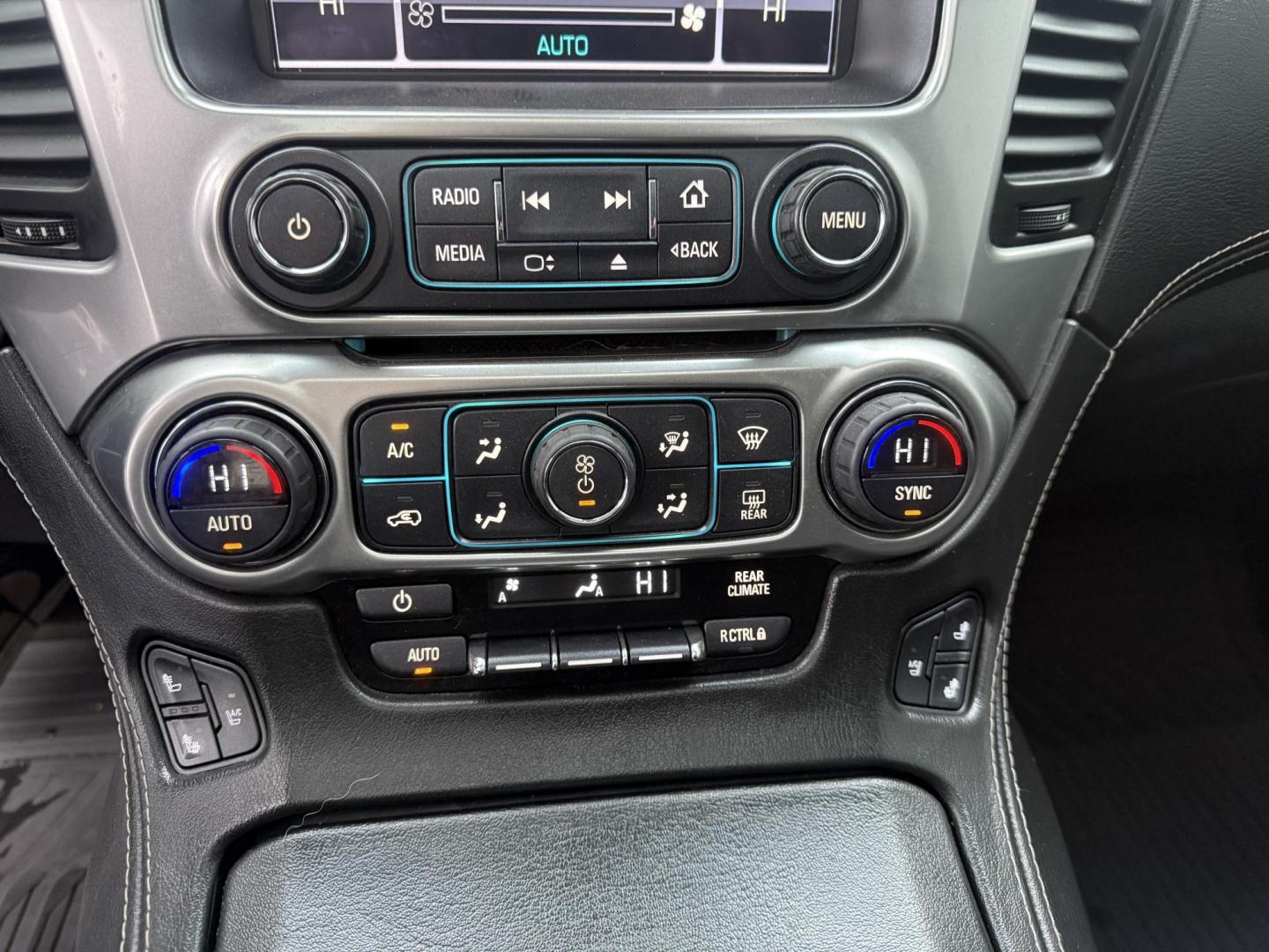 2015 White /Black Chevrolet Tahoe LTZ 4WD (1GNSKCKC8FR) with an 5.3L V8 OHV 16V engine, 6-Speed Automatic transmission, located at 11115 Chardon Rd. , Chardon, OH, 44024, (440) 214-9705, 41.580246, -81.241943 - 2015 Chevrolet Tahoe LTZ 4WD – Full-Size Luxury, Advanced Safety, and Unmatched Versatility Experience the ultimate in comfort, capability, and technology with this 2015 Chevrolet Tahoe LTZ 4WD. Powered by a robust 5.3L EcoTec3 V8 engine paired with a 6-speed automatic transmission and 3.23 gea - Photo#33