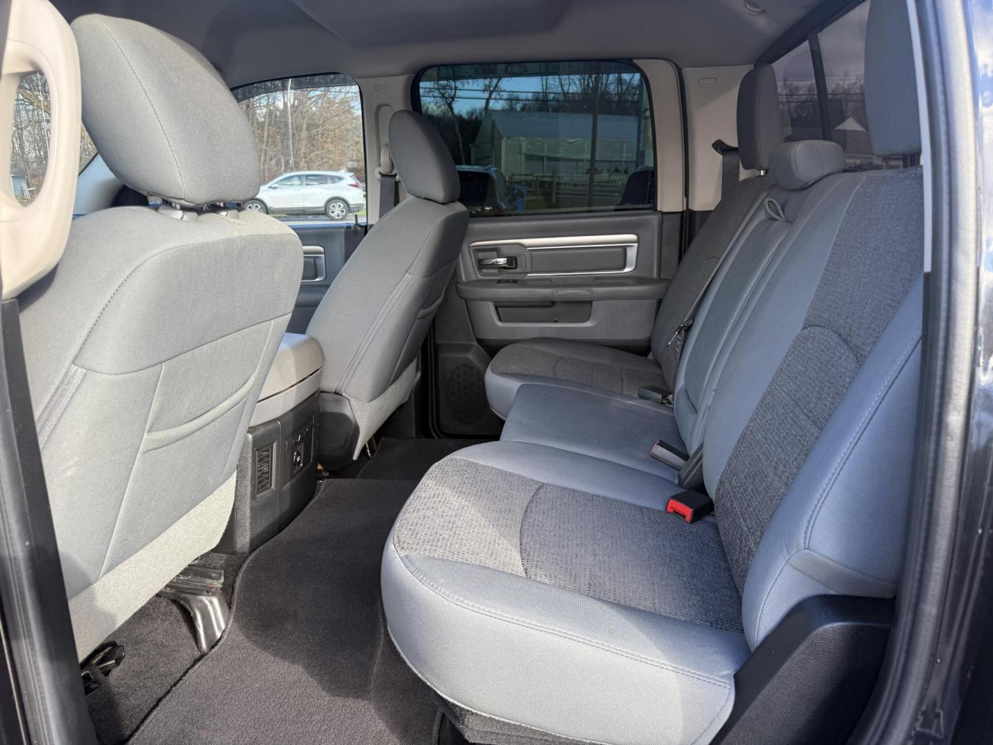 2016 Black /Gray RAM 1500 Big Horn Crew Cab SWB 4WD (3C6RR7LT8GG) with an 5.7L V8 OHV 16V engine, Automatic transmission, located at 11115 Chardon Rd. , Chardon, OH, 44024, (440) 214-9705, 41.580246, -81.241943 - 2016 Ram 1500 Big Horn Crew Cab 4WD – Powerful, Comfortable, and Ready for Heavy Duty Tackle your toughest jobs with confidence in this 2016 Ram 1500 Big Horn Crew Cab. Powered by a mighty 5.7L HEMI V8 engine producing 395 horsepower and 410 lb-ft of torque, combined with an 8-speed automatic t - Photo#40