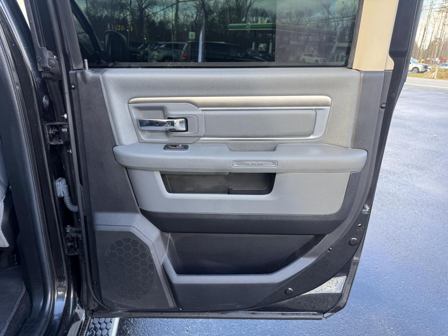 2016 Black /Gray RAM 1500 Big Horn Crew Cab SWB 4WD (3C6RR7LT8GG) with an 5.7L V8 OHV 16V engine, Automatic transmission, located at 11115 Chardon Rd. , Chardon, OH, 44024, (440) 214-9705, 41.580246, -81.241943 - 2016 Ram 1500 Big Horn Crew Cab 4WD – Powerful, Comfortable, and Ready for Heavy Duty Tackle your toughest jobs with confidence in this 2016 Ram 1500 Big Horn Crew Cab. Powered by a mighty 5.7L HEMI V8 engine producing 395 horsepower and 410 lb-ft of torque, combined with an 8-speed automatic t - Photo#45