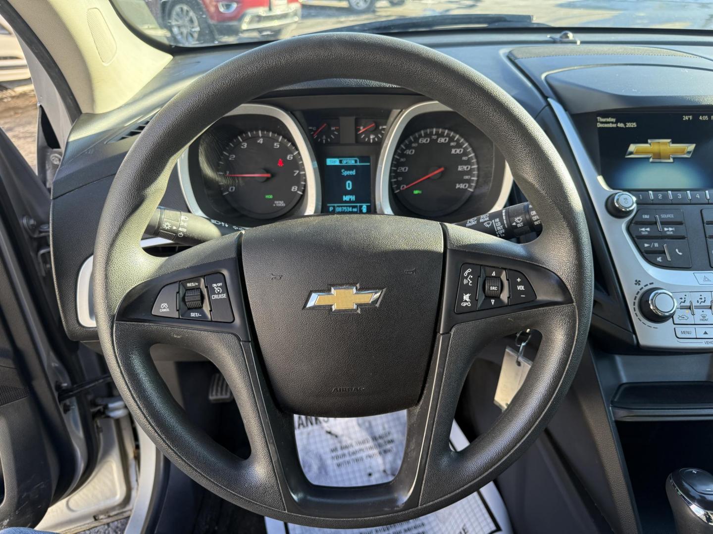 2017 Silver /Black Chevrolet Equinox LS AWD (2GNFLEEK5H6) with an 2.4L I4 DOHC 16V engine, Automatic transmission, located at 547 E. Main St., Orwell, OH, 44076, (440) 437-5893, 41.535435, -80.847855 - 2017 Chevrolet Equinox LS AWD – Efficiency, Comfort, and Everyday Reliability Enjoy the perfect balance of capability and economy with this 2017 Chevrolet Equinox LS AWD. Powered by a dependable 2.4L EcoTec I4 engine paired with a smooth 6-speed automatic transmission, this SUV delivers excelle - Photo#24