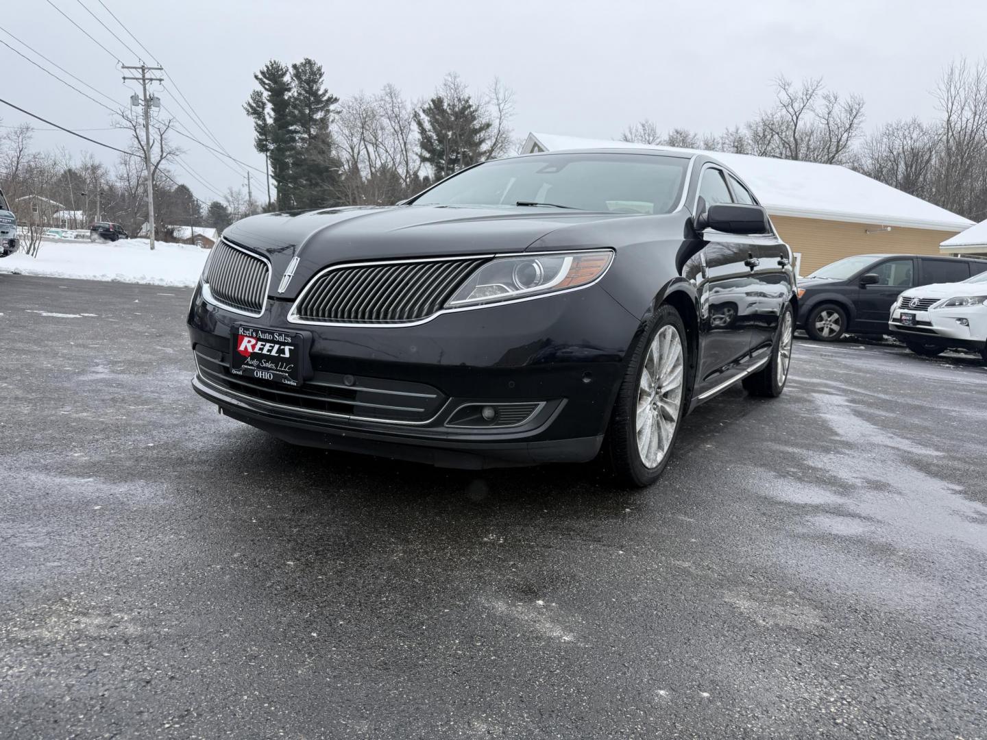 2016 Black /Black Lincoln MKS Elite EcoBoost AWD (1LNHL9FT6GG) with an 3.5L V6 DOHC 24V TWIN TURBO engine, Automatic transmission, located at 11115 Chardon Rd. , Chardon, OH, 44024, (440) 214-9705, 41.580246, -81.241943 - 2016 Lincoln MKS Elite AWD – Luxurious Performance, Cutting-Edge Technology, and Unmatched Comfort Experience the pinnacle of luxury and performance in this 2016 Lincoln MKS Elite AWD. Powered by a potent 3.5L Twin Turbo EcoBoost V6 engine paired with a smooth 6-speed automatic transmission, th - Photo#1