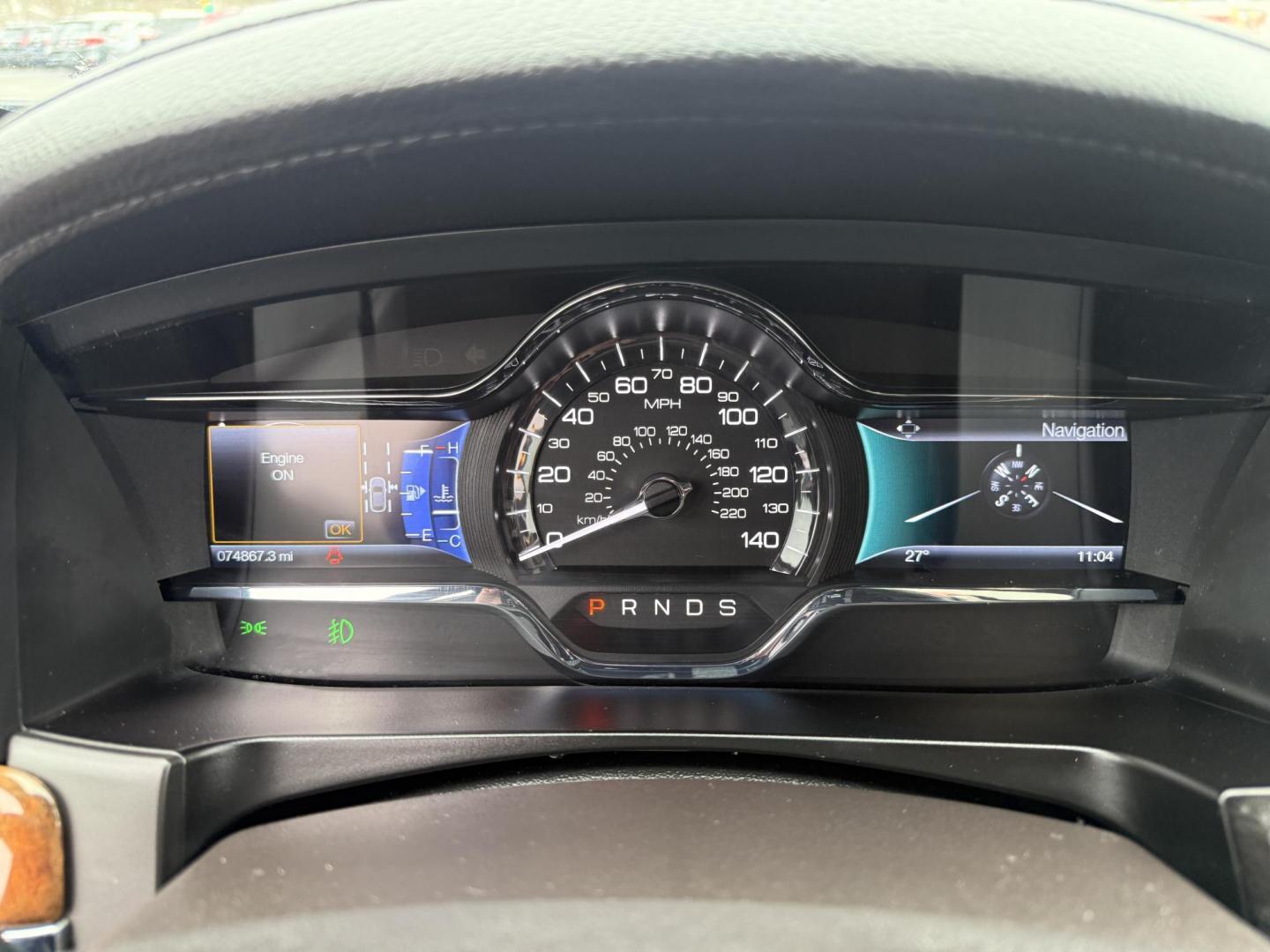 2016 Black /Black Lincoln MKS Elite EcoBoost AWD (1LNHL9FT6GG) with an 3.5L V6 DOHC 24V TWIN TURBO engine, Automatic transmission, located at 11115 Chardon Rd. , Chardon, OH, 44024, (440) 214-9705, 41.580246, -81.241943 - 2016 Lincoln MKS Elite AWD – Luxurious Performance, Cutting-Edge Technology, and Unmatched Comfort Experience the pinnacle of luxury and performance in this 2016 Lincoln MKS Elite AWD. Powered by a potent 3.5L Twin Turbo EcoBoost V6 engine paired with a smooth 6-speed automatic transmission, th - Photo#21