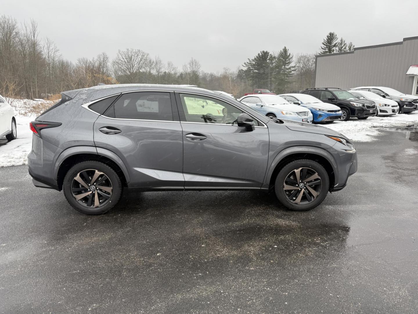 2020 Gray /Black Lexus NX 300 Premium AWD (JTJGARDZ8L2) with an 2.0L I4 DOHC 16V Turbo engine, Automatic transmission, located at 11115 Chardon Rd. , Chardon, OH, 44024, (440) 214-9705, 41.580246, -81.241943 - 2020 Lexus NX 300 AWD – Sophisticated Luxury, Advanced Safety, and Turbocharged Performance Experience refined luxury and dynamic performance with this 2020 Lexus NX 300 AWD. Powered by a 2.0L turbocharged I4 engine and a smooth 6-speed automatic transmission, this SUV delivers impressive power - Photo#5