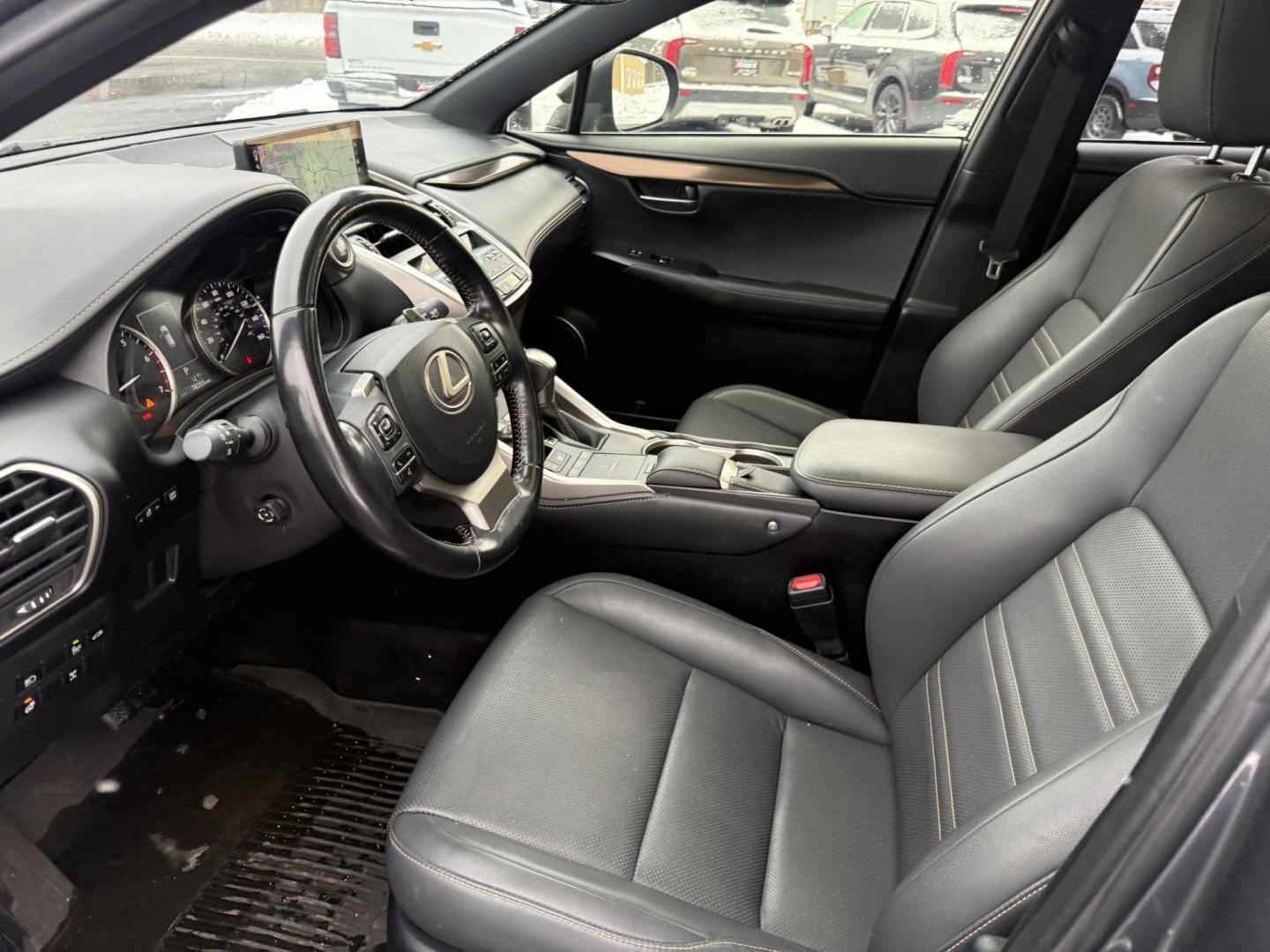 2020 Gray /Black Lexus NX 300 Premium AWD (JTJGARDZ8L2) with an 2.0L I4 DOHC 16V Turbo engine, Automatic transmission, located at 11115 Chardon Rd. , Chardon, OH, 44024, (440) 214-9705, 41.580246, -81.241943 - 2020 Lexus NX 300 AWD – Sophisticated Luxury, Advanced Safety, and Turbocharged Performance Experience refined luxury and dynamic performance with this 2020 Lexus NX 300 AWD. Powered by a 2.0L turbocharged I4 engine and a smooth 6-speed automatic transmission, this SUV delivers impressive power - Photo#16