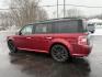 2017 Red /Gray Ford Flex Limited AWD w/EcoBoost (2FMHK6DTXHB) with an 3.5L V6 DOHC 24V TWIN TURBO engine, Automatic transmission, located at 11115 Chardon Rd. , Chardon, OH, 44024, (440) 214-9705, 41.580246, -81.241943 - Photo#10