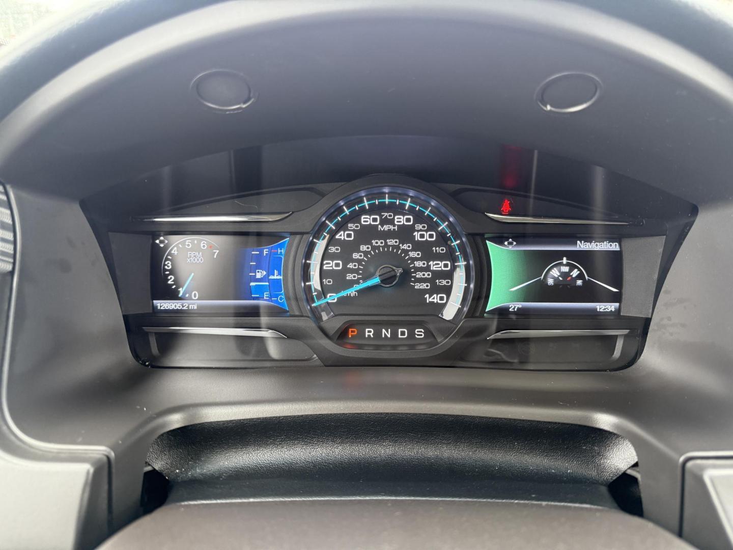 2017 Red /Gray Ford Flex Limited AWD w/EcoBoost (2FMHK6DTXHB) with an 3.5L V6 DOHC 24V TWIN TURBO engine, Automatic transmission, located at 11115 Chardon Rd. , Chardon, OH, 44024, (440) 214-9705, 41.580246, -81.241943 - Photo#27