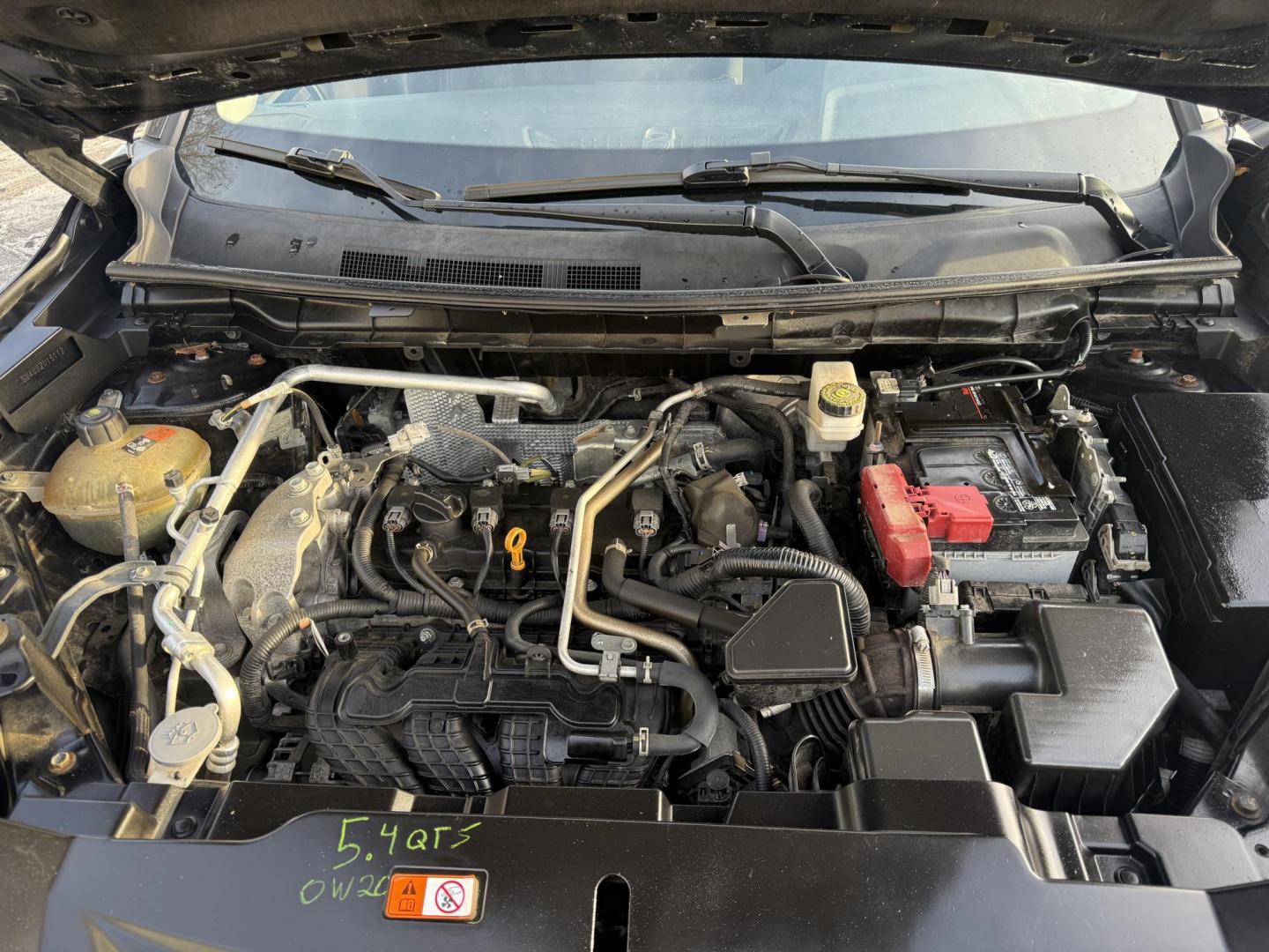 2022 Black /Black Mitsubishi Outlander ES 4WD (JA4J4TA82NZ) with an 2.5L I4 DOHC 16V engine, Automatic transmission, located at 547 E. Main St., Orwell, OH, 44076, (440) 437-5893, 41.535435, -80.847855 - Photo#13