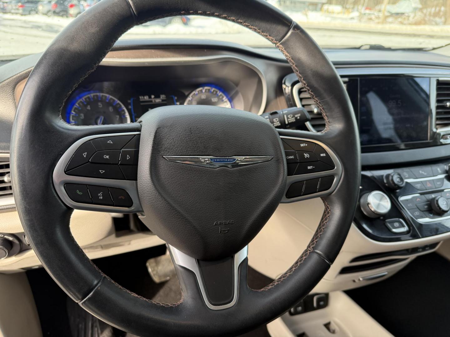 2017 Silver /Black Chrysler Pacifica Touring-L (2C4RC1BG0HR) with an 3.6L V6 DOHC 24V engine, Automatic transmission, located at 547 E. Main St., Orwell, OH, 44076, (440) 437-5893, 41.535435, -80.847855 - 2017 Chrysler Pacifica Touring L – Family-Focused Comfort, Efficiency, and Versatility Upgrade your family’s driving experience with this 2017 Chrysler Pacifica Touring L. Powered by a reliable 3.6L Pentastar V6 engine paired with a smooth 9-speed automatic transmission, this minivan delivers - Photo#15