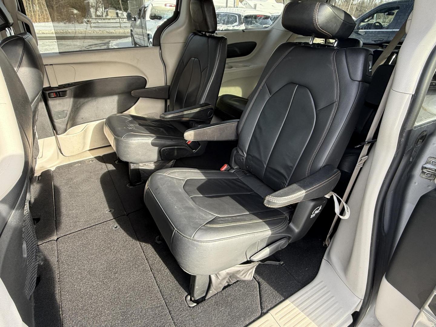 2017 Silver /Black Chrysler Pacifica Touring-L (2C4RC1BG0HR) with an 3.6L V6 DOHC 24V engine, Automatic transmission, located at 547 E. Main St., Orwell, OH, 44076, (440) 437-5893, 41.535435, -80.847855 - 2017 Chrysler Pacifica Touring L – Family-Focused Comfort, Efficiency, and Versatility Upgrade your family’s driving experience with this 2017 Chrysler Pacifica Touring L. Powered by a reliable 3.6L Pentastar V6 engine paired with a smooth 9-speed automatic transmission, this minivan delivers - Photo#18