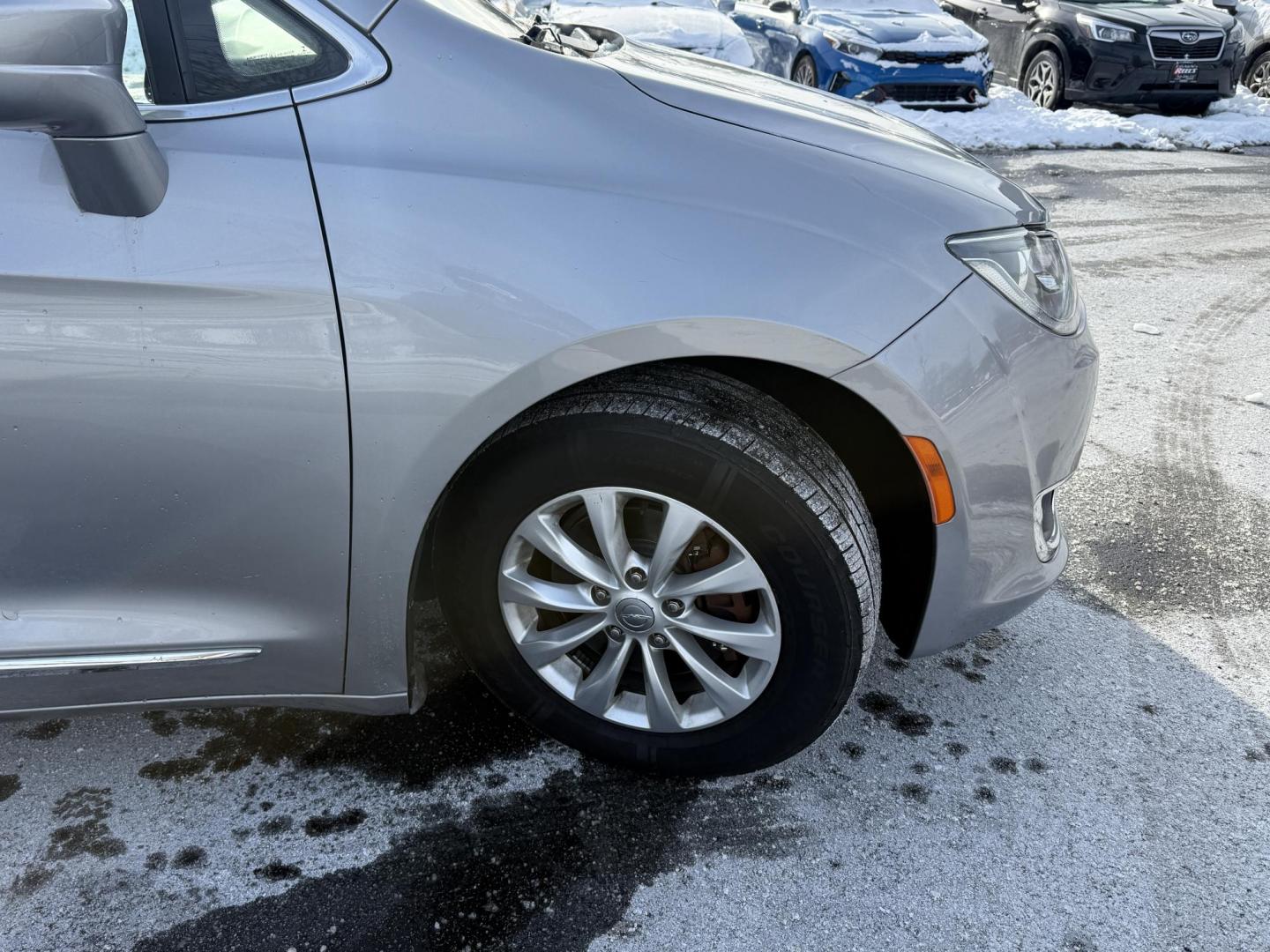 2017 Silver /Black Chrysler Pacifica Touring-L (2C4RC1BG0HR) with an 3.6L V6 DOHC 24V engine, Automatic transmission, located at 547 E. Main St., Orwell, OH, 44076, (440) 437-5893, 41.535435, -80.847855 - 2017 Chrysler Pacifica Touring L – Family-Focused Comfort, Efficiency, and Versatility Upgrade your family’s driving experience with this 2017 Chrysler Pacifica Touring L. Powered by a reliable 3.6L Pentastar V6 engine paired with a smooth 9-speed automatic transmission, this minivan delivers - Photo#36
