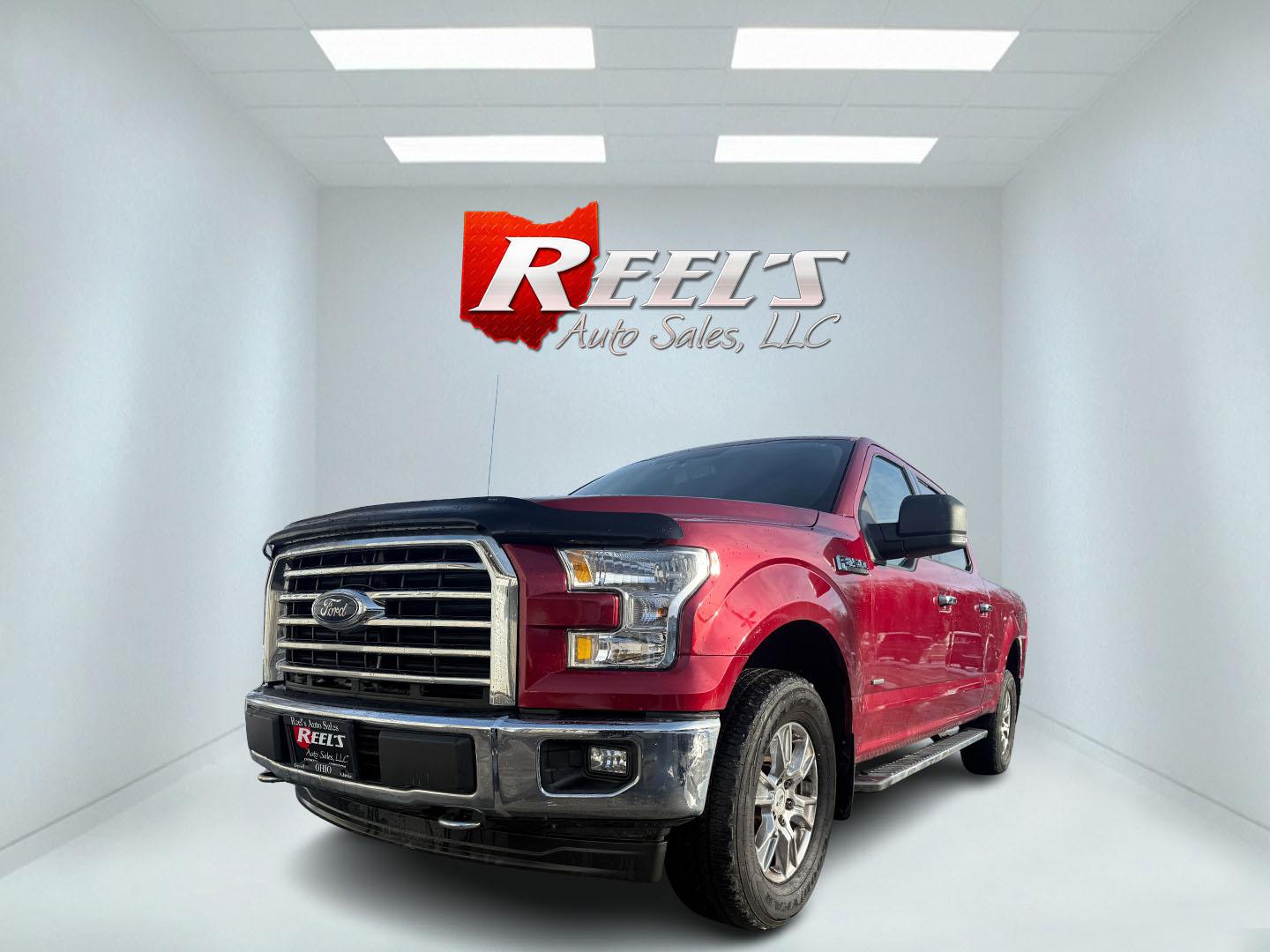 2017 Red /Gray Ford F-150 XLT SuperCrew 6.5-ft. Bed 4WD (1FTFW1EG6HF) with an 3.5 V6 TWIN TURBO engine, Automatic transmission, located at 547 E. Main St., Orwell, OH, 44076, (440) 437-5893, 41.535435, -80.847855 - 2017 Ford F-150 XLT Crew Cab 4WD – Powerful Performance, Advanced Technology, and Everyday Comfort Take command of the road and the jobsite with this 2017 Ford F-150 XLT Crew Cab 4WD. Powered by a robust 3.5L twin-turbo EcoBoost V6 engine paired with a 10-speed automatic transmission, this truc - Photo#0