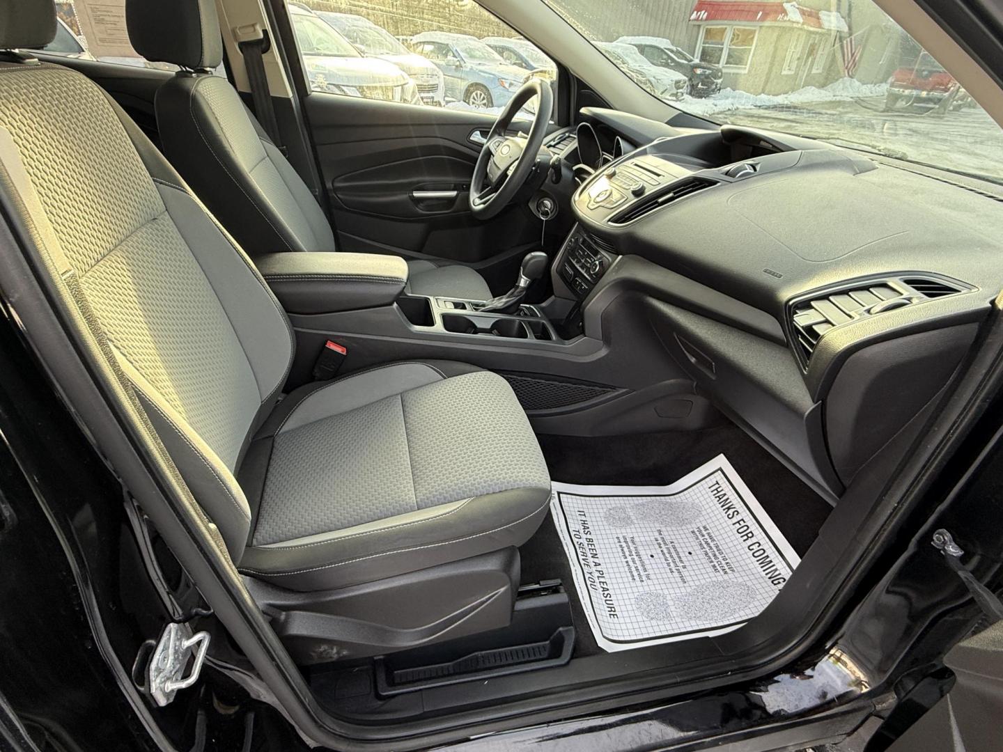 2017 Black /Black Ford Escape SE 4WD (1FMCU9GDXHU) with an 1.5L I4 DOHC 16V Turbo engine, Automatic transmission, located at 11115 Chardon Rd. , Chardon, OH, 44024, (440) 214-9705, 41.580246, -81.241943 - 2017 Ford Escape SE 4WD – Versatile Efficiency, Comfort, and Confidence Upgrade your daily drive with this 2017 Ford Escape SE 4WD, combining smart features and practical performance. Powered by a responsive 1.5L turbocharged EcoTec I4 engine with a 6-speed automatic transmission, this SUV deli - Photo#29