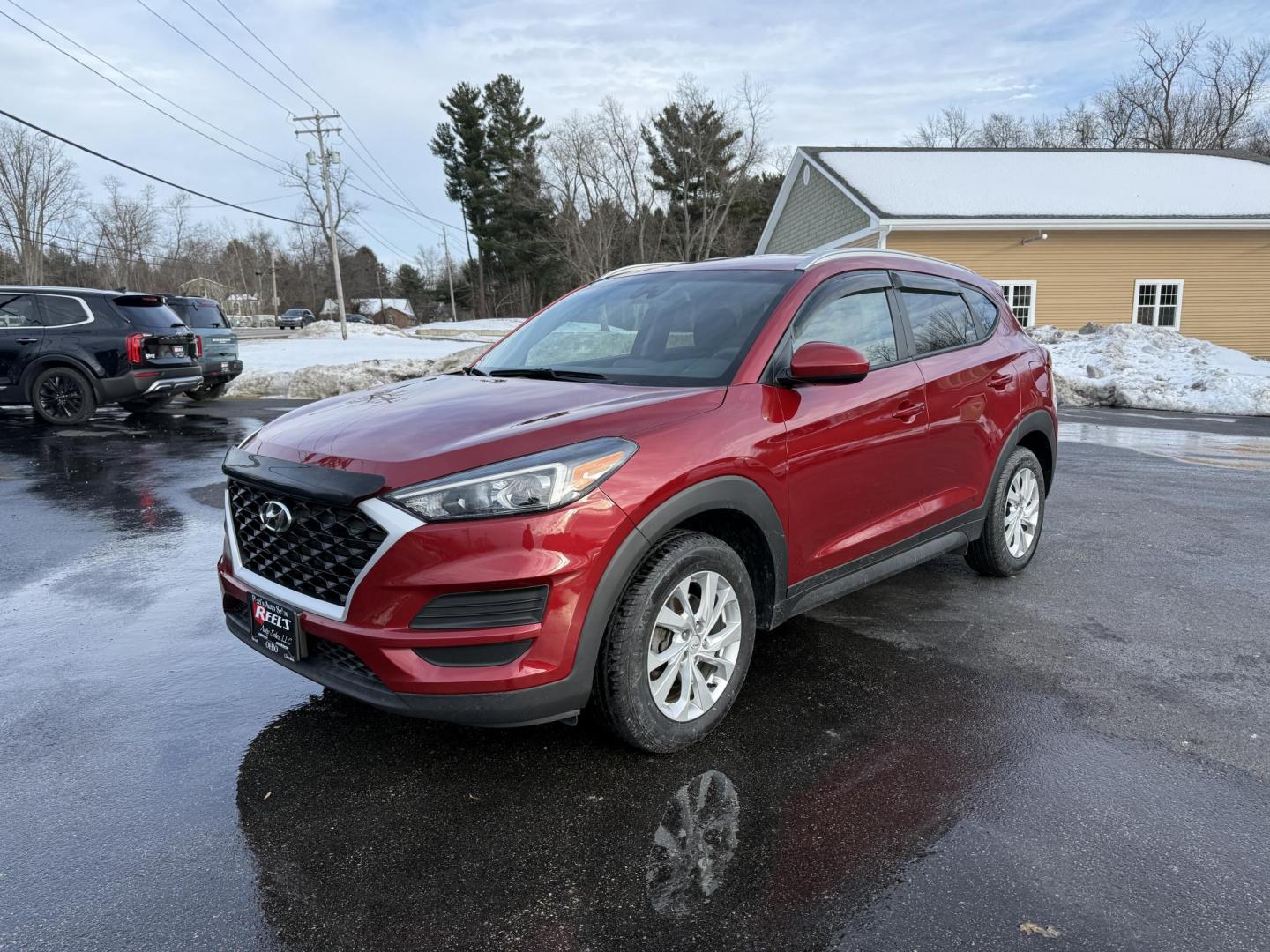 2021 Red /Black Hyundai Tucson Value AWD (KM8J3CA47MU) with an 2.0L I4 DOHC 16V engine, Automatic transmission, located at 11115 Chardon Rd. , Chardon, OH, 44024, (440) 214-9705, 41.580246, -81.241943 - 2021 Hyundai Tucson Value AWD – Advanced Safety, Modern Comfort, and All-Weather Capability Discover the perfect combination of reliability, technology, and comfort with this 2021 Hyundai Tucson Value AWD. Powered by a fuel-efficient 2.0L I4 GDI engine and a smooth 6-speed automatic transmissio - Photo#15