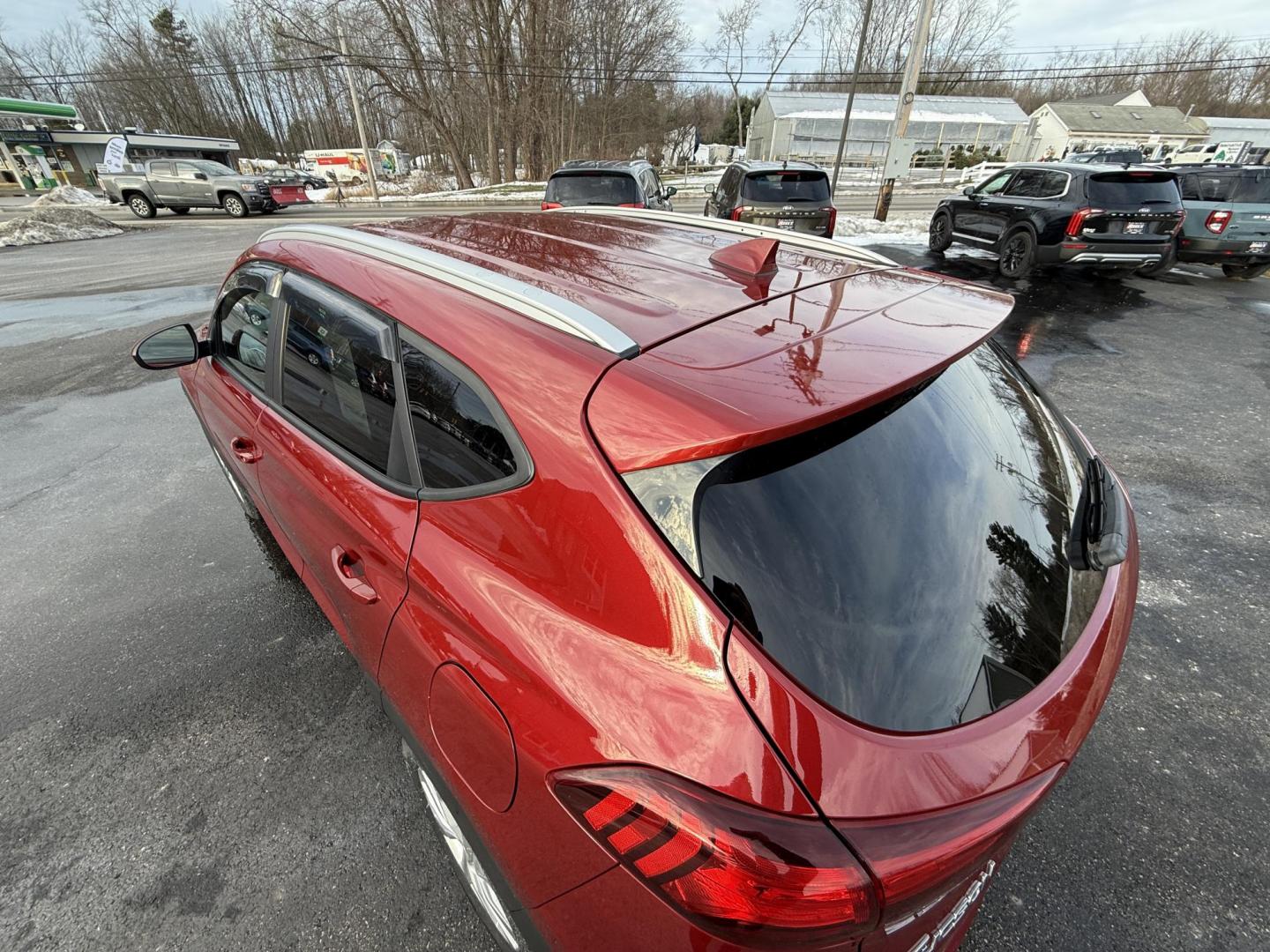 2021 Red /Black Hyundai Tucson Value AWD (KM8J3CA47MU) with an 2.0L I4 DOHC 16V engine, Automatic transmission, located at 11115 Chardon Rd. , Chardon, OH, 44024, (440) 214-9705, 41.580246, -81.241943 - 2021 Hyundai Tucson Value AWD – Advanced Safety, Modern Comfort, and All-Weather Capability Discover the perfect combination of reliability, technology, and comfort with this 2021 Hyundai Tucson Value AWD. Powered by a fuel-efficient 2.0L I4 GDI engine and a smooth 6-speed automatic transmissio - Photo#9