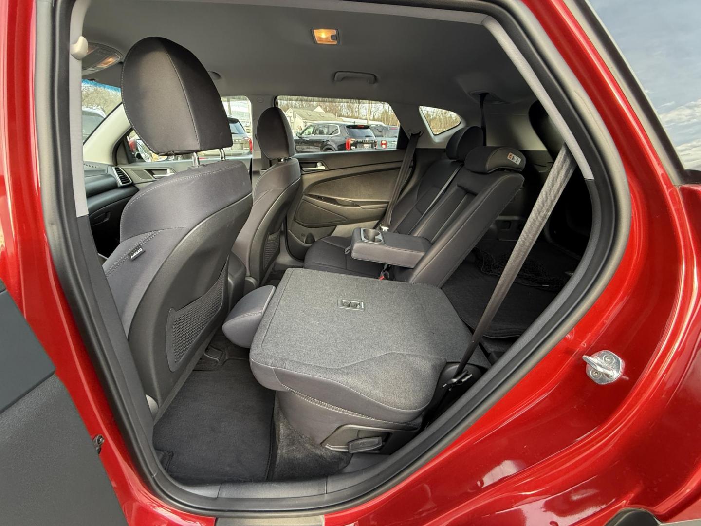 2021 Red /Black Hyundai Tucson Value AWD (KM8J3CA47MU) with an 2.0L I4 DOHC 16V engine, Automatic transmission, located at 11115 Chardon Rd. , Chardon, OH, 44024, (440) 214-9705, 41.580246, -81.241943 - 2021 Hyundai Tucson Value AWD – Advanced Safety, Modern Comfort, and All-Weather Capability Discover the perfect combination of reliability, technology, and comfort with this 2021 Hyundai Tucson Value AWD. Powered by a fuel-efficient 2.0L I4 GDI engine and a smooth 6-speed automatic transmissio - Photo#31