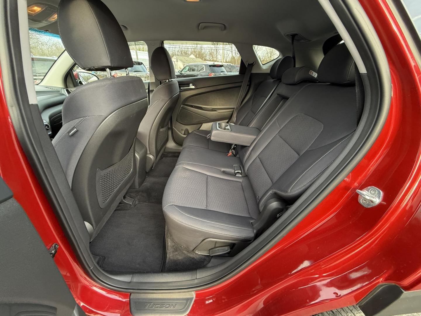 2021 Red /Black Hyundai Tucson Value AWD (KM8J3CA47MU) with an 2.0L I4 DOHC 16V engine, Automatic transmission, located at 11115 Chardon Rd. , Chardon, OH, 44024, (440) 214-9705, 41.580246, -81.241943 - 2021 Hyundai Tucson Value AWD – Advanced Safety, Modern Comfort, and All-Weather Capability Discover the perfect combination of reliability, technology, and comfort with this 2021 Hyundai Tucson Value AWD. Powered by a fuel-efficient 2.0L I4 GDI engine and a smooth 6-speed automatic transmissio - Photo#33