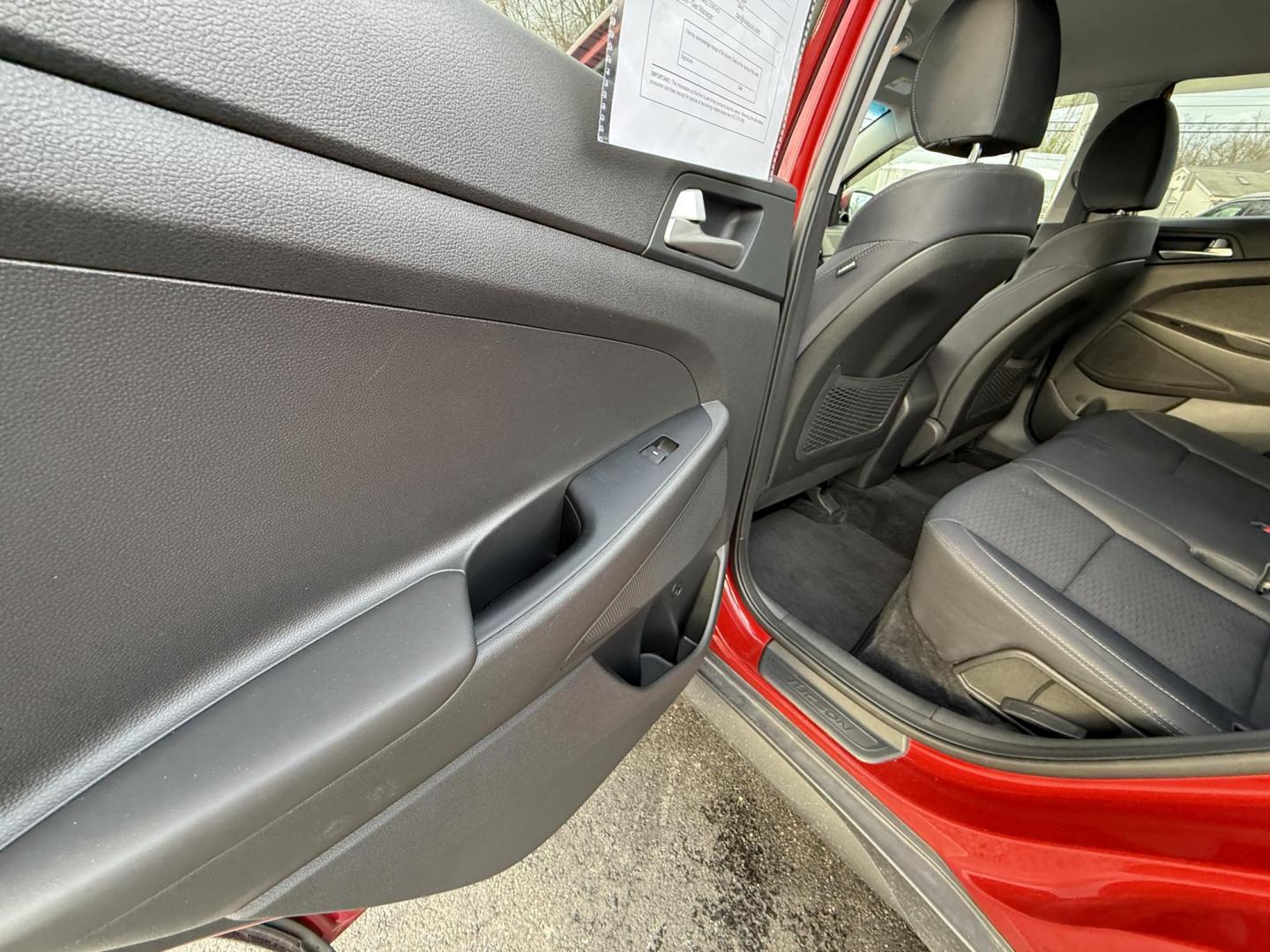 2021 Red /Black Hyundai Tucson Value AWD (KM8J3CA47MU) with an 2.0L I4 DOHC 16V engine, Automatic transmission, located at 11115 Chardon Rd. , Chardon, OH, 44024, (440) 214-9705, 41.580246, -81.241943 - 2021 Hyundai Tucson Value AWD – Advanced Safety, Modern Comfort, and All-Weather Capability Discover the perfect combination of reliability, technology, and comfort with this 2021 Hyundai Tucson Value AWD. Powered by a fuel-efficient 2.0L I4 GDI engine and a smooth 6-speed automatic transmissio - Photo#36