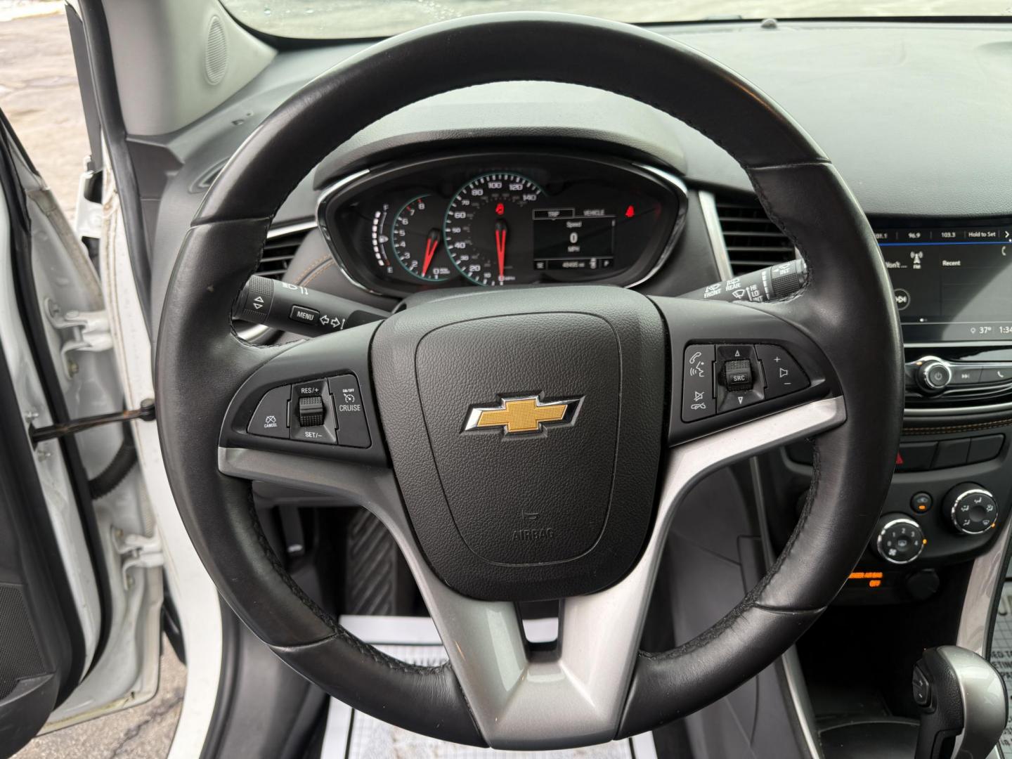 2018 White /Black Chevrolet Trax LT AWD (KL7CJPSB4JB) with an 1.4L I4 DOHC 16V TURBO engine, Automatic transmission, located at 547 E. Main St., Orwell, OH, 44076, (440) 437-5893, 41.535435, -80.847855 - 2018 Chevrolet Trax LT AWD – Compact Versatility, Modern Tech, and All-Weather Confidence Elevate your daily commute with this 2018 Chevrolet Trax LT AWD, designed for drivers who value efficiency, technology, and convenience. Equipped with a turbocharged 1.4L EcoTec I4 engine and a smooth 6-sp - Photo#25