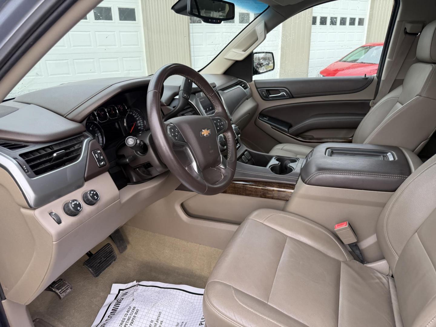 2015 Gray /Tan Chevrolet Tahoe LT 4WD (1GNSKBKC8FR) with an 5.3L V8 OHV 16V engine, Automatic transmission, located at 547 E. Main St., Orwell, OH, 44076, (440) 437-5893, 41.535435, -80.847855 - 2015 Chevrolet Tahoe LT 4WD – Family Luxury, Rugged Capability, and Premium Features Upgrade your adventures with this 2015 Chevrolet Tahoe LT 4WD—an SUV that blends powerful performance, advanced technology, and luxurious comfort. Under the hood, the 5.3L EcoTec3 V8 engine paired with a 6-sp - Photo#15