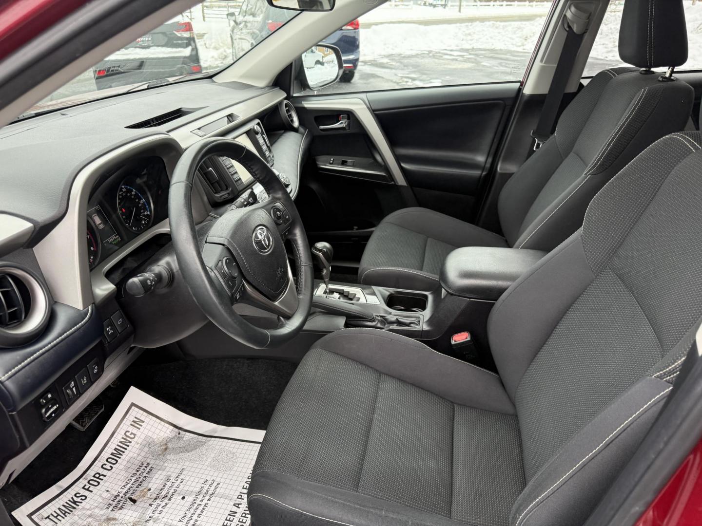 2018 Red /Black Toyota RAV4 Adventure AWD (2T3RFREV8JW) with an 2.5L I4 DOHC 16V engine, Automatic transmission, located at 11115 Chardon Rd. , Chardon, OH, 44024, (440) 214-9705, 41.580246, -81.241943 - One Owner ---- 2018 Toyota RAV4 Adventure AWD – Rugged Versatility, Advanced Safety, and Everyday Comfort Get ready for your next adventure with this 2018 Toyota RAV4 Adventure AWD. Powered by a reliable 2.5L I4 engine and a smooth 6-speed automatic transmission, this SUV delivers impressive ef - Photo#6