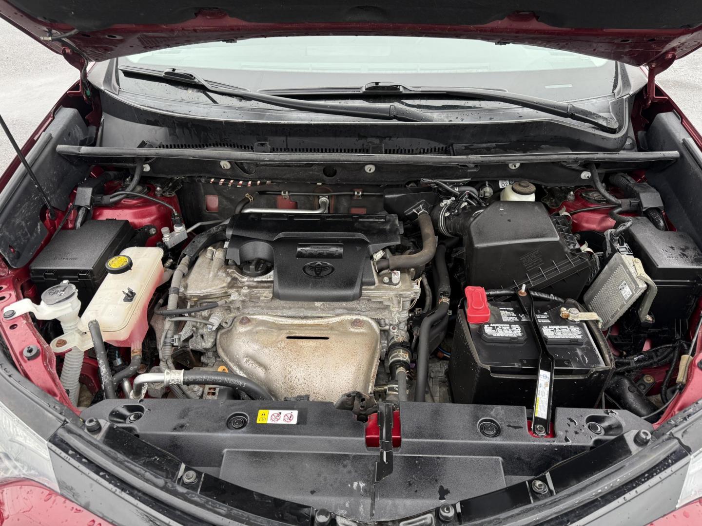 2018 Red /Black Toyota RAV4 Adventure AWD (2T3RFREV8JW) with an 2.5L I4 DOHC 16V engine, Automatic transmission, located at 11115 Chardon Rd. , Chardon, OH, 44024, (440) 214-9705, 41.580246, -81.241943 - One Owner ---- 2018 Toyota RAV4 Adventure AWD – Rugged Versatility, Advanced Safety, and Everyday Comfort Get ready for your next adventure with this 2018 Toyota RAV4 Adventure AWD. Powered by a reliable 2.5L I4 engine and a smooth 6-speed automatic transmission, this SUV delivers impressive ef - Photo#5