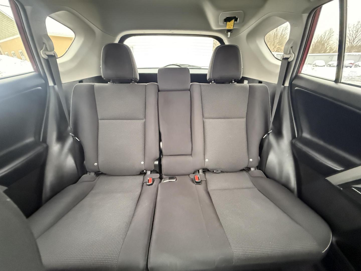 2018 Red /Black Toyota RAV4 Adventure AWD (2T3RFREV8JW) with an 2.5L I4 DOHC 16V engine, Automatic transmission, located at 11115 Chardon Rd. , Chardon, OH, 44024, (440) 214-9705, 41.580246, -81.241943 - One Owner ---- 2018 Toyota RAV4 Adventure AWD – Rugged Versatility, Advanced Safety, and Everyday Comfort Get ready for your next adventure with this 2018 Toyota RAV4 Adventure AWD. Powered by a reliable 2.5L I4 engine and a smooth 6-speed automatic transmission, this SUV delivers impressive ef - Photo#14