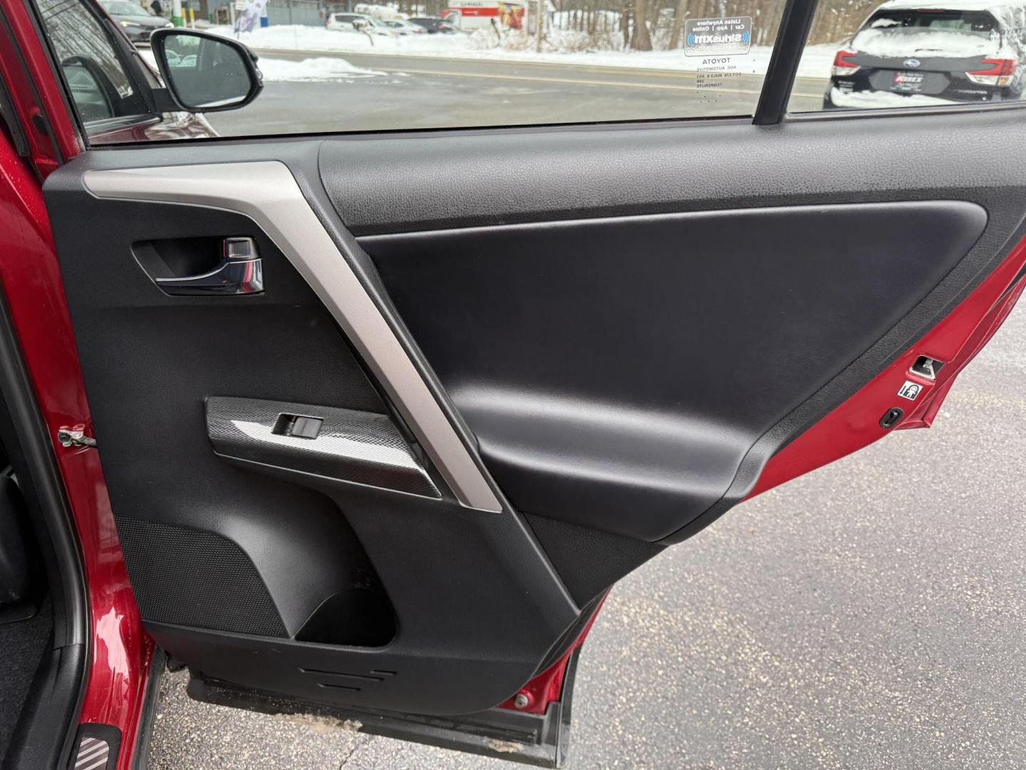 2018 Red /Black Toyota RAV4 Adventure AWD (2T3RFREV8JW) with an 2.5L I4 DOHC 16V engine, Automatic transmission, located at 11115 Chardon Rd. , Chardon, OH, 44024, (440) 214-9705, 41.580246, -81.241943 - One Owner ---- 2018 Toyota RAV4 Adventure AWD – Rugged Versatility, Advanced Safety, and Everyday Comfort Get ready for your next adventure with this 2018 Toyota RAV4 Adventure AWD. Powered by a reliable 2.5L I4 engine and a smooth 6-speed automatic transmission, this SUV delivers impressive ef - Photo#43