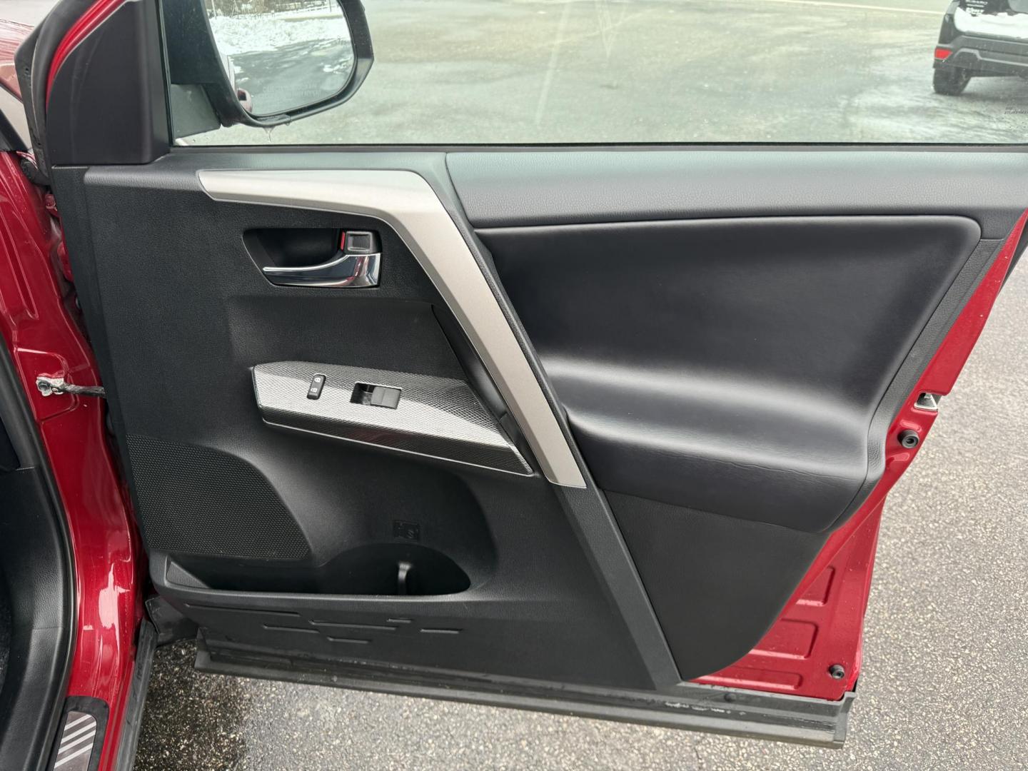 2018 Red /Black Toyota RAV4 Adventure AWD (2T3RFREV8JW) with an 2.5L I4 DOHC 16V engine, Automatic transmission, located at 11115 Chardon Rd. , Chardon, OH, 44024, (440) 214-9705, 41.580246, -81.241943 - One Owner ---- 2018 Toyota RAV4 Adventure AWD – Rugged Versatility, Advanced Safety, and Everyday Comfort Get ready for your next adventure with this 2018 Toyota RAV4 Adventure AWD. Powered by a reliable 2.5L I4 engine and a smooth 6-speed automatic transmission, this SUV delivers impressive ef - Photo#48