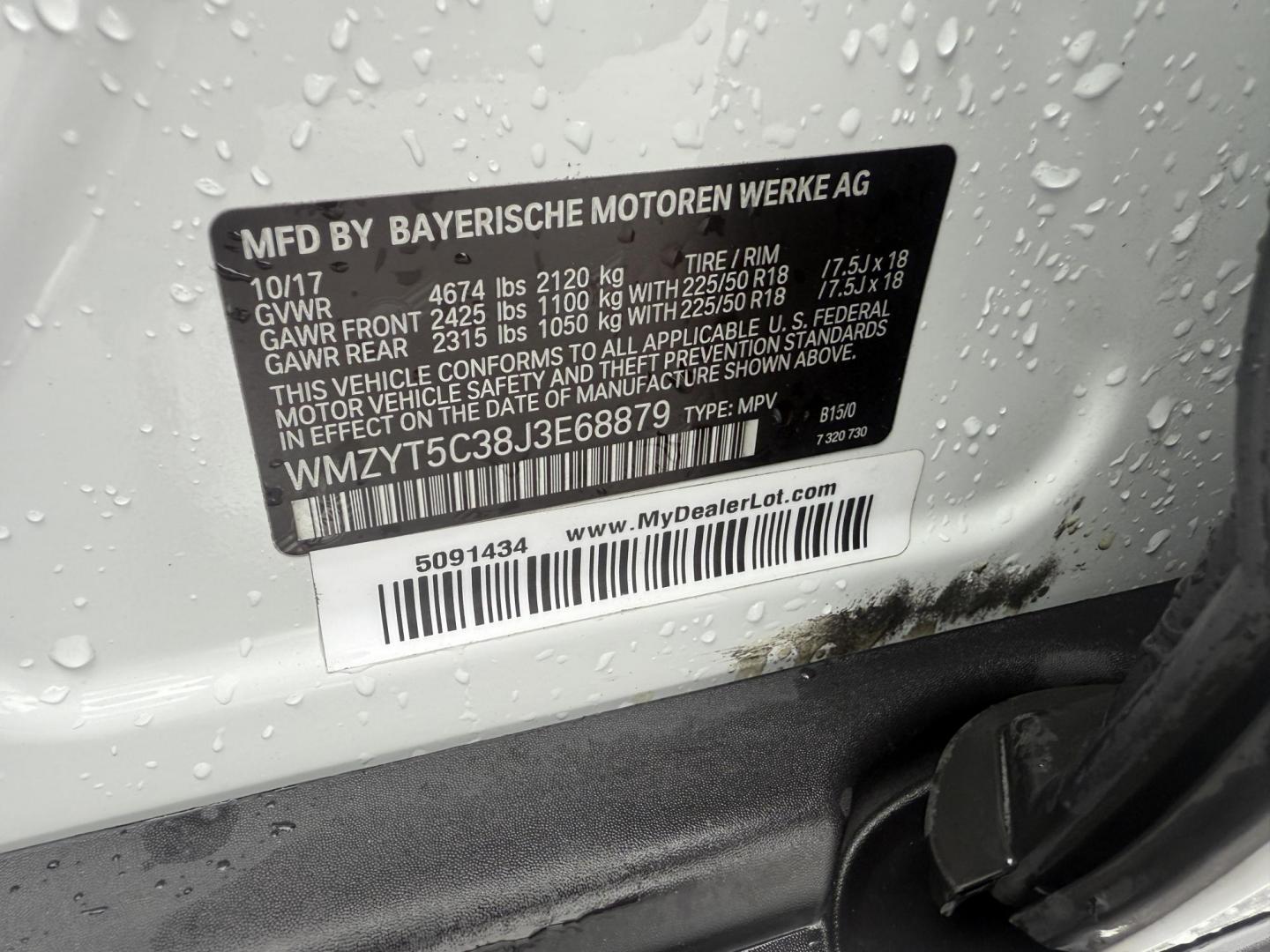 2018 White /Black Mini Countryman S ALL4 (WMZYT5C38J3) with an 2.0L I4 DOHC 16V TURBO engine, 6 Speed Manual transmission, located at 11115 Chardon Rd. , Chardon, OH, 44024, (440) 214-9705, 41.580246, -81.241943 - 2018 Mini Cooper S Countryman All4 – Turbocharged Thrills, Premium Features, and All-Weather Fun Experience driving excitement and standout style with this 2018 Mini Cooper S Countryman All4. Powered by a spirited 2.0L turbocharged I4 engine paired with an engaging 6-speed manual transmission, - Photo#36