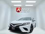 2018 White /Black Toyota Camry SE (4T1B11HK4JU) with an 2.5L I4 DOHC 16V engine, Automatic transmission, located at 11115 Chardon Rd. , Chardon, OH, 44024, (440) 214-9705, 41.580246, -81.241943 - 2018 Toyota Camry SE – Sporty Style, Impressive Efficiency, and Advanced Safety Elevate your daily drive with this 2018 Toyota Camry SE, where dynamic performance meets exceptional efficiency. Powered by a responsive 2.5L I4 engine and an 8-speed automatic transmission, this Camry delivers an i - Photo#0