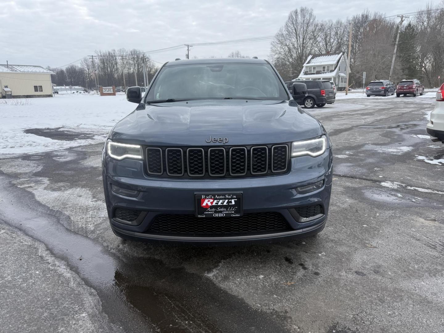 2020 Blue /Black Jeep Grand Cherokee Limited X 4WD (1C4RJFBGXLC) with an 3.6L V6 DOHC 24V engine, Automatic transmission, located at 547 E. Main St., Orwell, OH, 44076, (440) 437-5893, 41.535435, -80.847855 - 2020 Jeep Grand Cherokee Limited X – Premium Luxury, Advanced Safety, and All-Weather Capability Experience the perfect blend of power, comfort, and technology in this 2020 Jeep Grand Cherokee Limited X. Equipped with the legendary 3.6L Pentastar V6 engine and an efficient 8-speed automatic tra - Photo#1