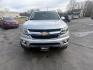 2015 Silver /Gray Chevrolet Colorado LT Crew Cab 4WD Short Box (1GCGTBE31F1) with an 3.6L V6 DOHC 24V GAS engine, Automatic transmission, located at 547 E. Main St., Orwell, OH, 44076, (440) 437-5893, 41.535435, -80.847855 - 2015 Chevrolet Colorado LT Crew Cab 4WD – Powerful Capability, Modern Comfort, and Impressive Efficiency Take on any challenge with confidence in this 2015 Chevrolet Colorado LT Crew Cab 4WD. Equipped with a robust 3.6L V6 engine and a smooth 6-speed automatic transmission, this Colorado delive - Photo#1