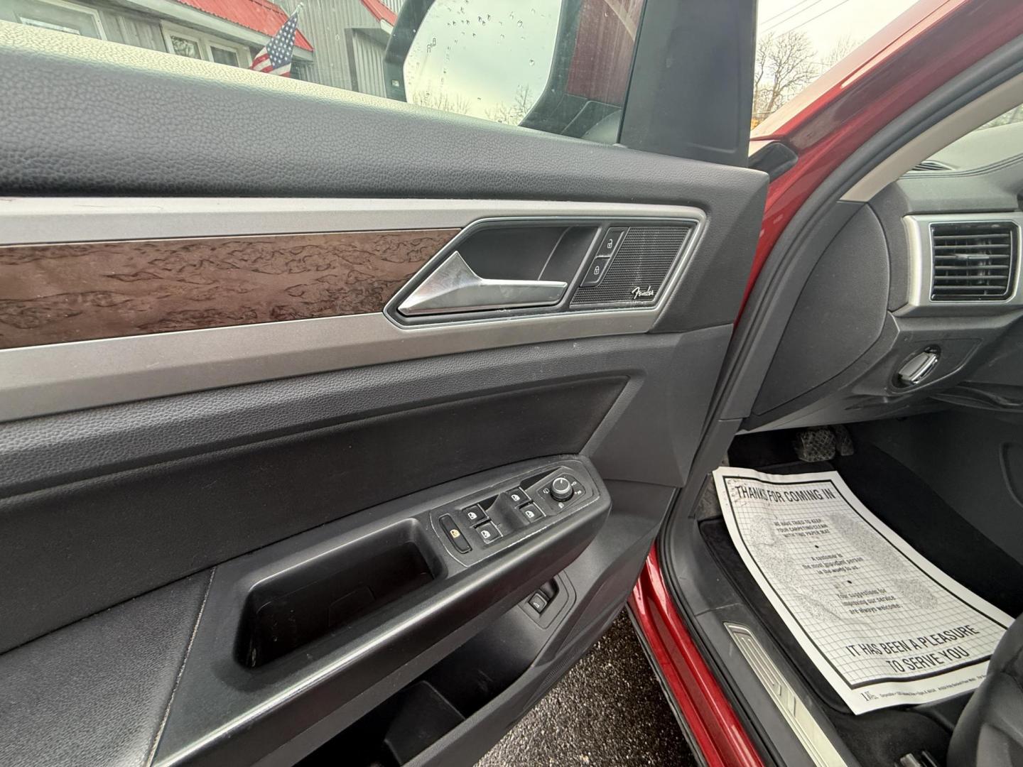 2018 Red /Black Volkswagen Atlas V6 SEL Premium AWD (1V2NR2CA7JC) with an 3.6L V6 DOHC 24V engine, Automatic transmission, located at 11115 Chardon Rd. , Chardon, OH, 44024, (440) 214-9705, 41.580246, -81.241943 - One Owner ---- 2018 Volkswagen Atlas SEL Premium AWD – Refined Luxury, Advanced Safety, and Family-Friendly Versatility Discover the perfect blend of comfort, capability, and technology with this 2018 Volkswagen Atlas SEL Premium AWD. Driven by a powerful 3.6L V6 engine and a smooth 8-speed aut - Photo#23