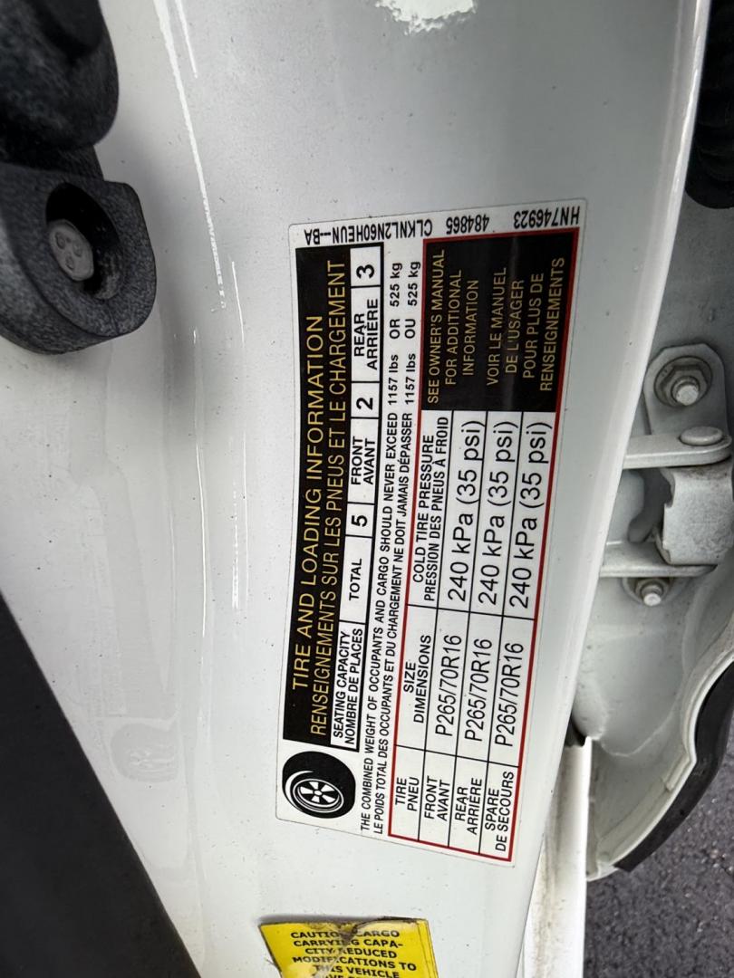 2017 White /Gray Nissan Frontier SV Crew Cab 5AT 4WD (1N6AD0EV5HN) with an 4.0L V6 DOHC 24V engine, Automatic transmission, located at 11115 Chardon Rd. , Chardon, OH, 44024, (440) 214-9705, 41.580246, -81.241943 - 2017 Nissan Frontier SV Crew Cab 4WD – Rugged Capability, Modern Convenience, and Proven Reliability Take on any road or job with confidence in this 2017 Nissan Frontier SV Crew Cab 4WD. Powered by a robust 4.0L V6 engine and a smooth 5-speed automatic transmission, this truck delivers the musc - Photo#28