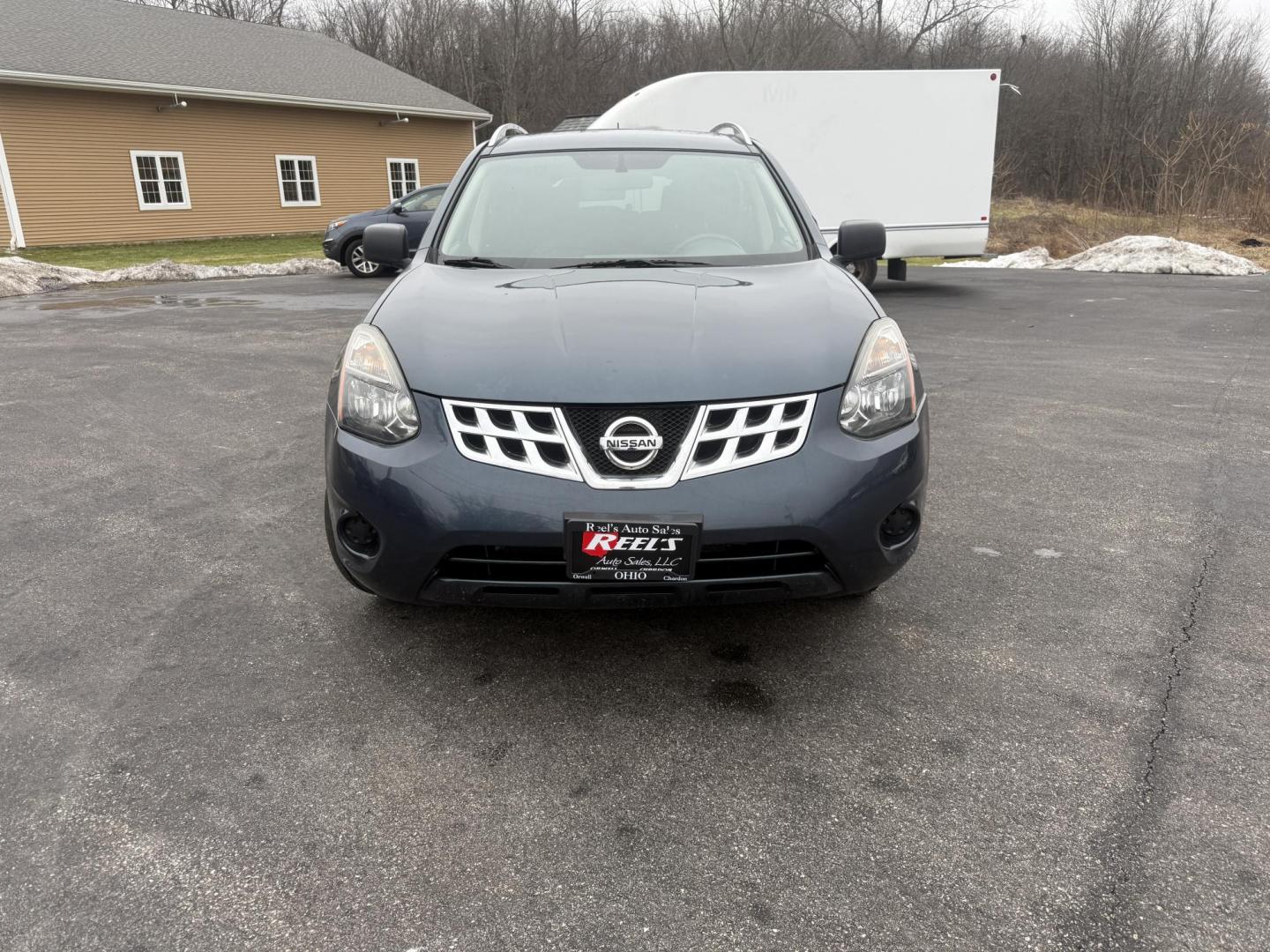2015 Blue /Black Nissan Rogue Select S AWD (JN8AS5MV2FW) with an 2.5L I4 DOHC 16V engine, Automatic transmission, located at 11115 Chardon Rd. , Chardon, OH, 44024, (440) 214-9705, 41.580246, -81.241943 - 2015 Nissan Rogue Select S AWD – Reliable Performance, Versatile Capability, and Modern Convenience Take on any road with confidence in this 2015 Nissan Rogue Select S AWD. Powered by a dependable 2.5L I4 engine, this SUV delivers an impressive 26 MPG highway and offers versatile all-wheel driv - Photo#1