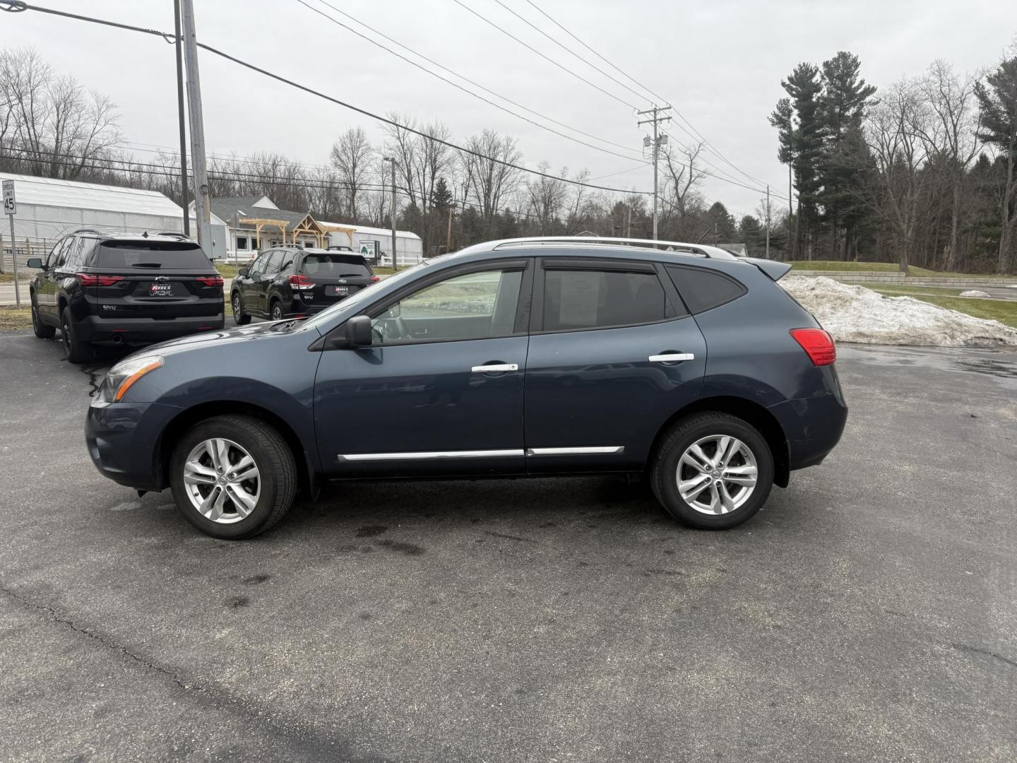 2015 Blue /Black Nissan Rogue Select S AWD (JN8AS5MV2FW) with an 2.5L I4 DOHC 16V engine, Automatic transmission, located at 11115 Chardon Rd. , Chardon, OH, 44024, (440) 214-9705, 41.580246, -81.241943 - 2015 Nissan Rogue Select S AWD – Reliable Performance, Versatile Capability, and Modern Convenience Take on any road with confidence in this 2015 Nissan Rogue Select S AWD. Powered by a dependable 2.5L I4 engine, this SUV delivers an impressive 26 MPG highway and offers versatile all-wheel driv - Photo#23