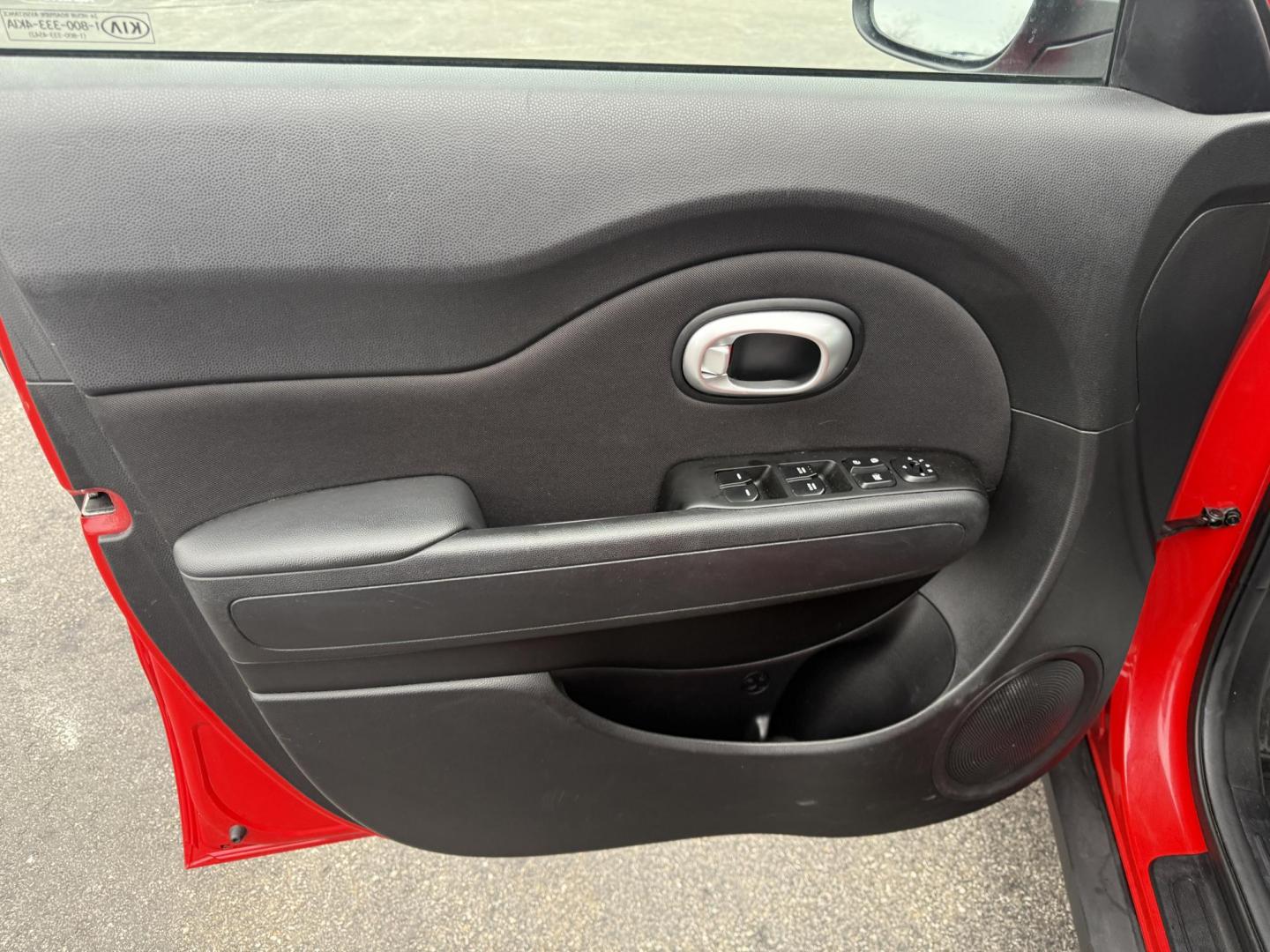 2015 Red /Black Kia Soul + (KNDJP3A54F7) with an 2.0L I4 DOHC 16V engine, Automatic transmission, located at 11115 Chardon Rd. , Chardon, OH, 44024, (440) 214-9705, 41.580246, -81.241943 - 2015 Kia Soul + – Stylish, Efficient, and Ready for Anything Drive in style and confidence with this 2015 Kia Soul +, a one-owner vehicle with just 51,736 miles. Powered by a reliable 2.0L I4 GDI engine paired with a smooth 6-speed automatic transmission, this Kia Soul delivers an impressive 30 - Photo#27