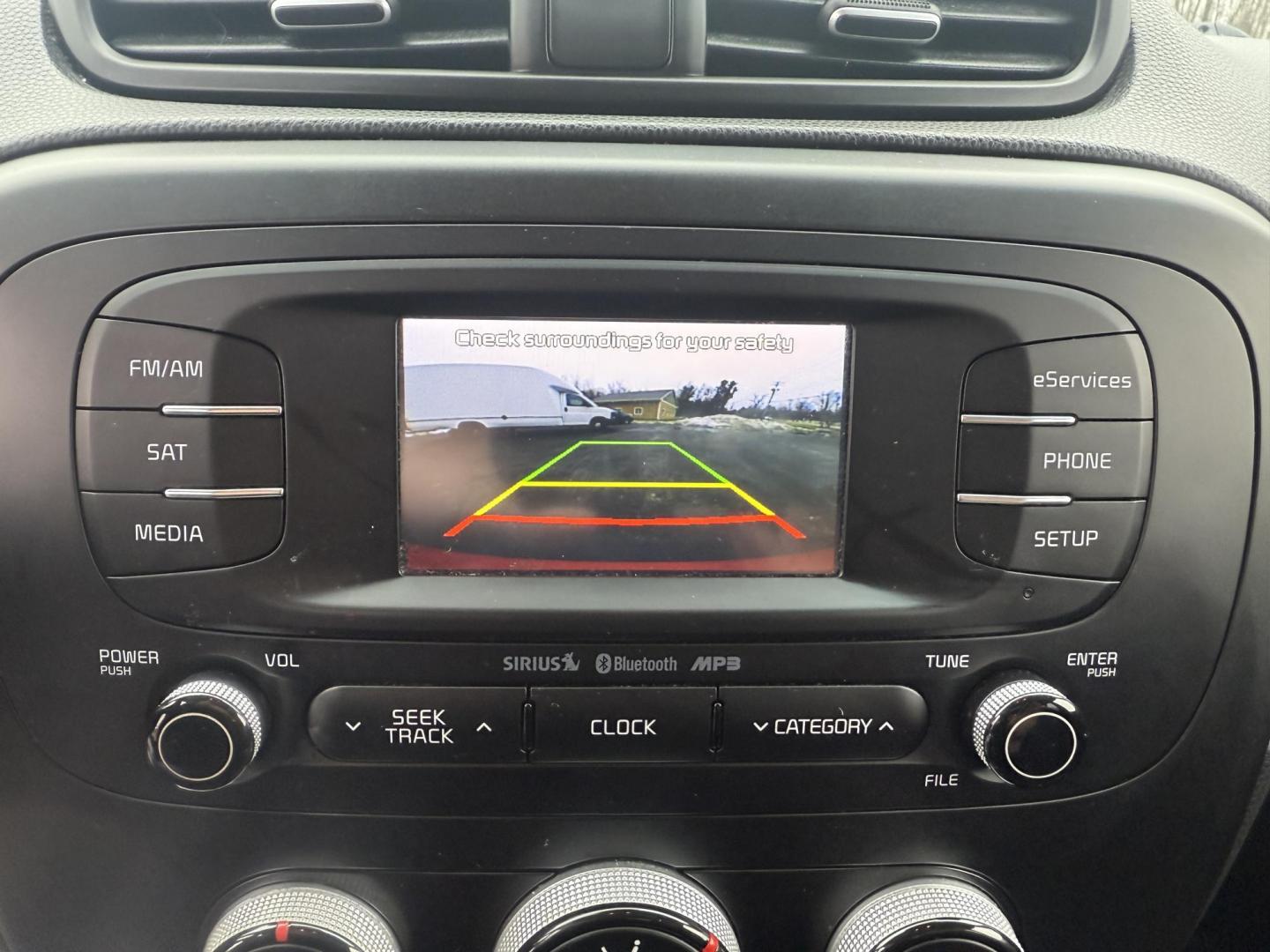 2015 Red /Black Kia Soul + (KNDJP3A54F7) with an 2.0L I4 DOHC 16V engine, Automatic transmission, located at 11115 Chardon Rd. , Chardon, OH, 44024, (440) 214-9705, 41.580246, -81.241943 - 2015 Kia Soul + – Stylish, Efficient, and Ready for Anything Drive in style and confidence with this 2015 Kia Soul +, a one-owner vehicle with just 51,736 miles. Powered by a reliable 2.0L I4 GDI engine paired with a smooth 6-speed automatic transmission, this Kia Soul delivers an impressive 30 - Photo#11