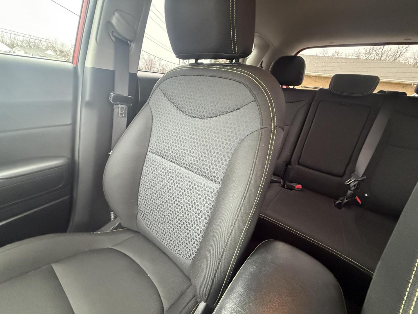 2015 Red /Black Kia Soul + (KNDJP3A54F7) with an 2.0L I4 DOHC 16V engine, Automatic transmission, located at 11115 Chardon Rd. , Chardon, OH, 44024, (440) 214-9705, 41.580246, -81.241943 - 2015 Kia Soul + – Stylish, Efficient, and Ready for Anything Drive in style and confidence with this 2015 Kia Soul +, a one-owner vehicle with just 51,736 miles. Powered by a reliable 2.0L I4 GDI engine paired with a smooth 6-speed automatic transmission, this Kia Soul delivers an impressive 30 - Photo#35