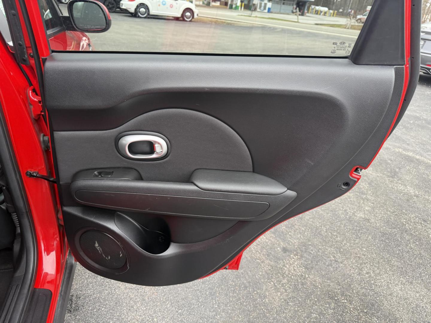 2015 Red /Black Kia Soul + (KNDJP3A54F7) with an 2.0L I4 DOHC 16V engine, Automatic transmission, located at 11115 Chardon Rd. , Chardon, OH, 44024, (440) 214-9705, 41.580246, -81.241943 - 2015 Kia Soul + – Stylish, Efficient, and Ready for Anything Drive in style and confidence with this 2015 Kia Soul +, a one-owner vehicle with just 51,736 miles. Powered by a reliable 2.0L I4 GDI engine paired with a smooth 6-speed automatic transmission, this Kia Soul delivers an impressive 30 - Photo#40